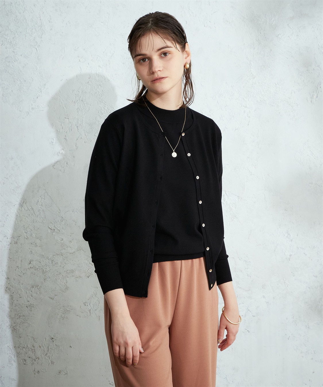 LE SOUK HOLIDAY ベーシックニットカーディガン_sub_4