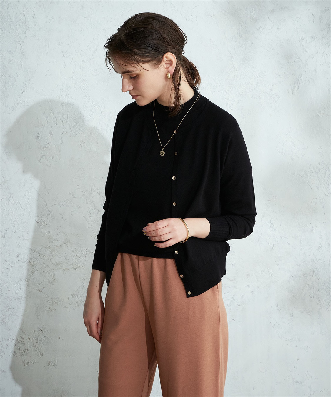 LE SOUK HOLIDAY ベーシックニットカーディガン_sub_7