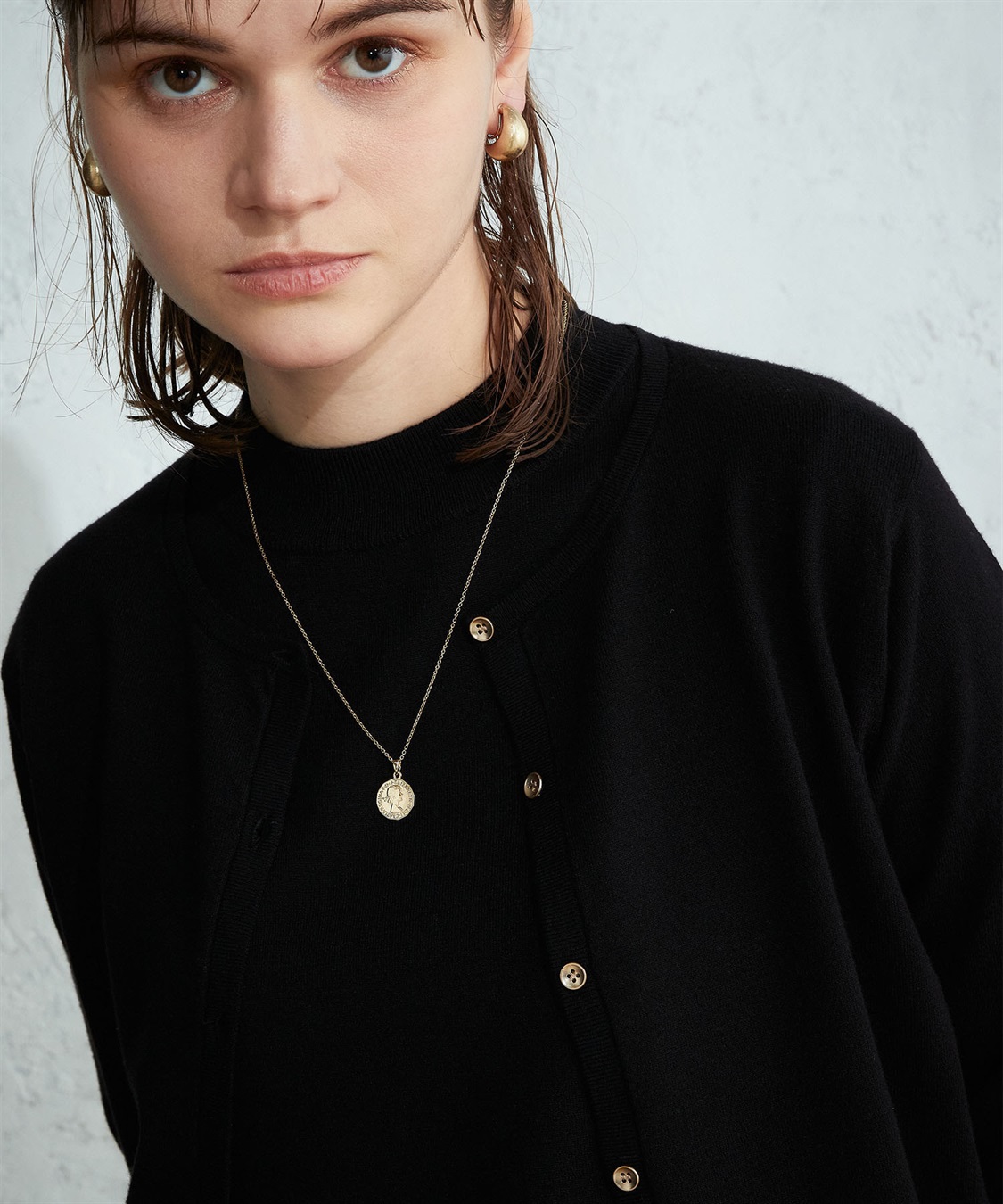 LE SOUK HOLIDAY ベーシックニットカーディガン_sub_9