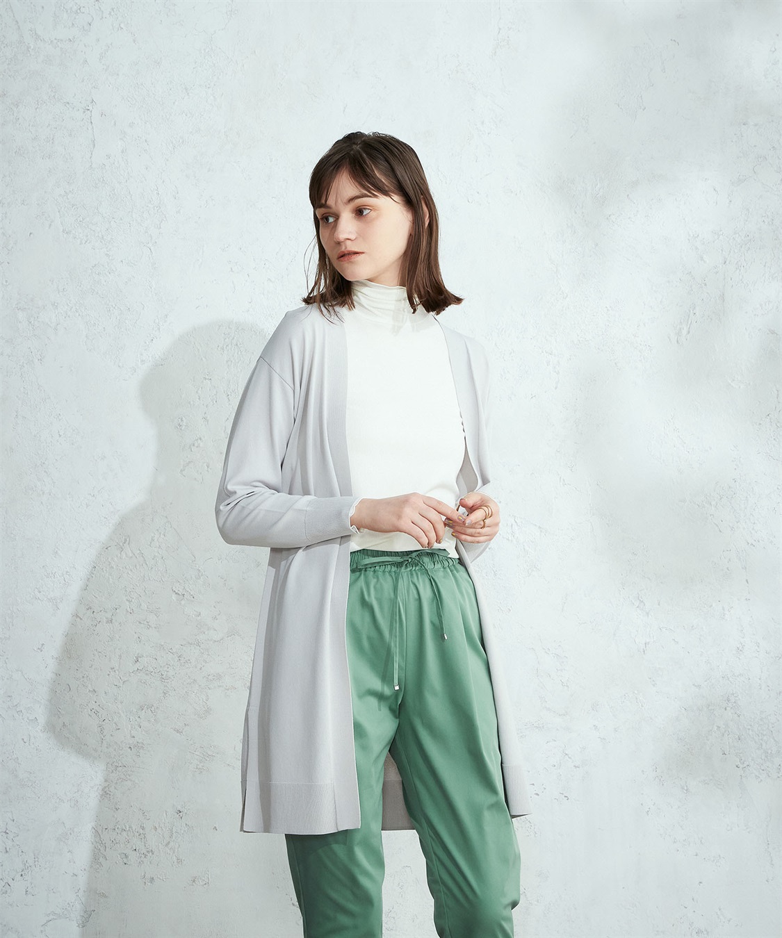 LE SOUK HOLIDAY ミドル丈トッパーカーディガン_sub_3