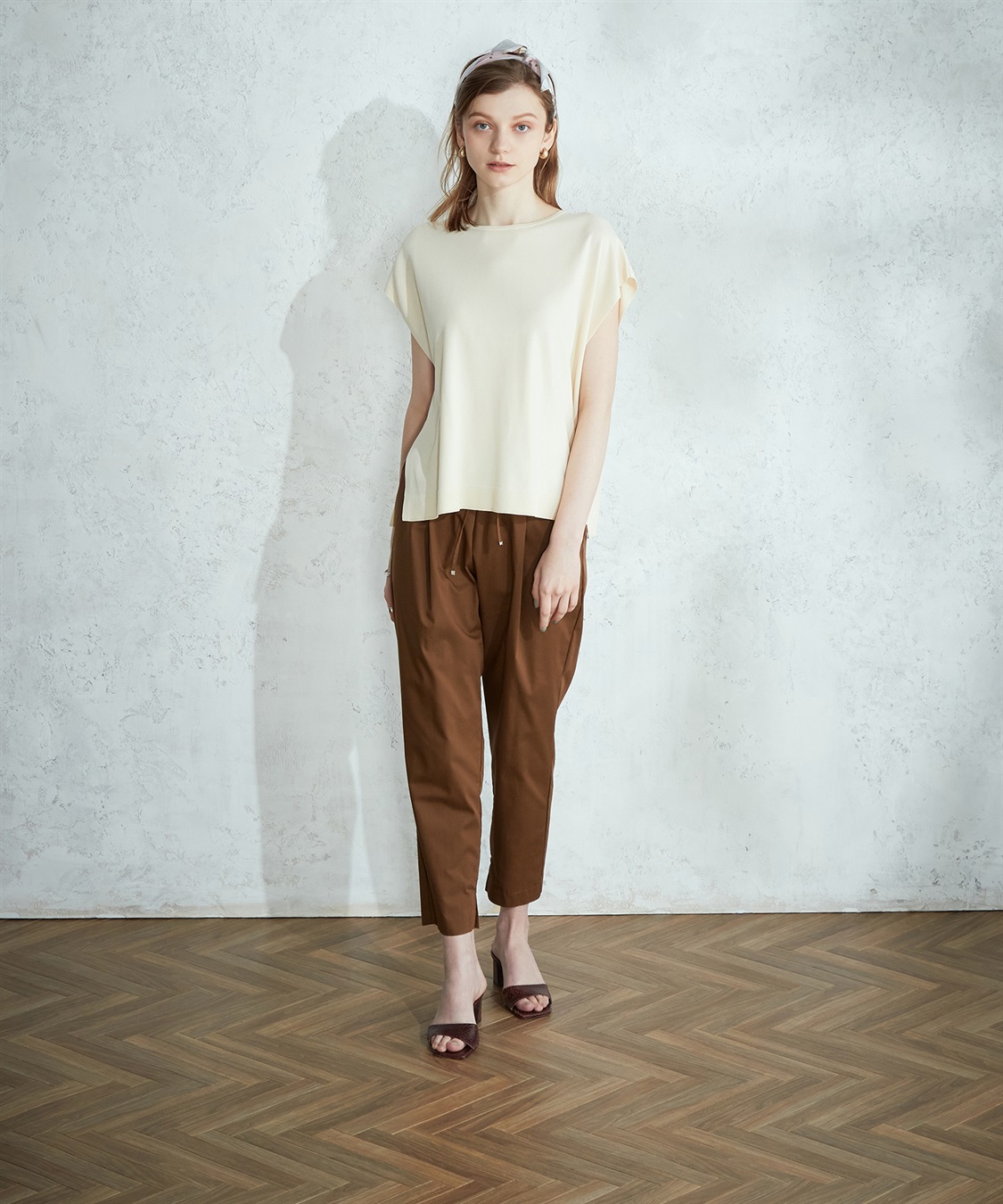 LE SOUK HOLIDAY クルーネック天竺ベスト_sub_14