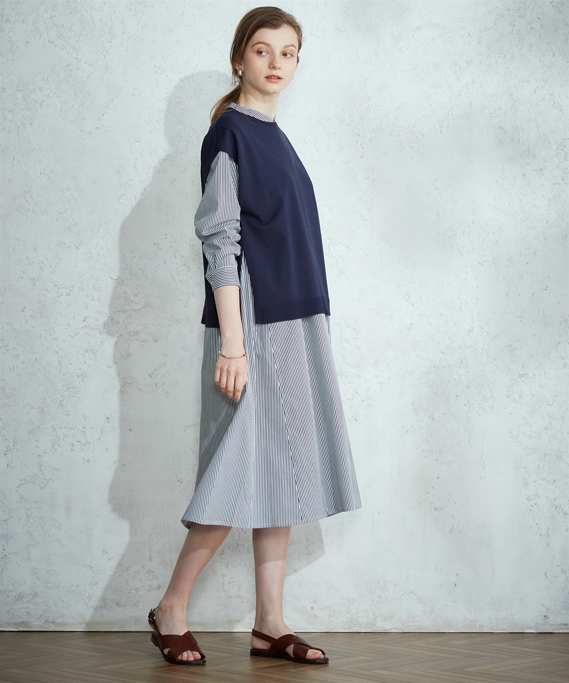 LE SOUK HOLIDAY クルーネック天竺ベスト_sub_17