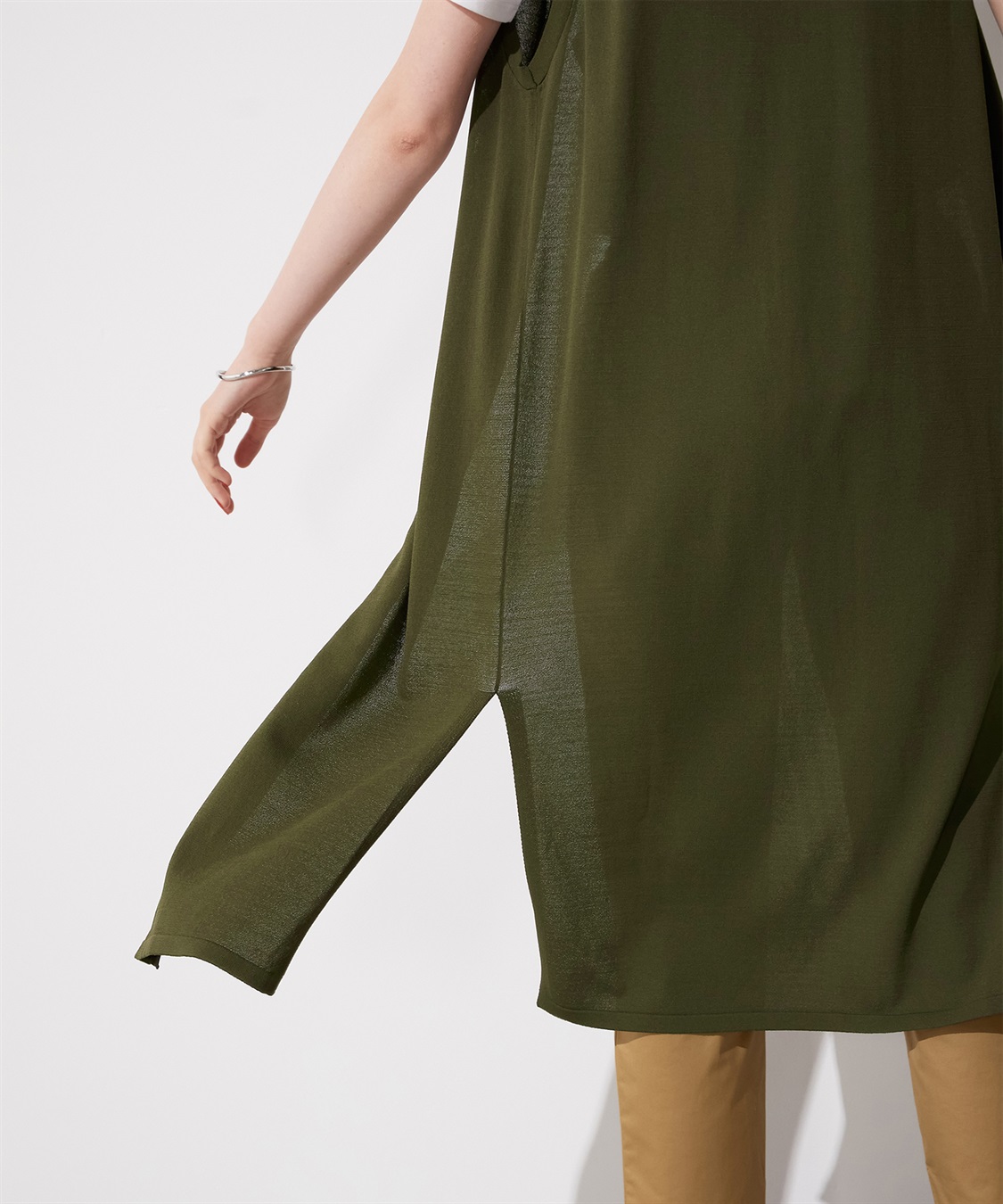 LE SOUK HOLIDAY ニットロングジレ_sub_12