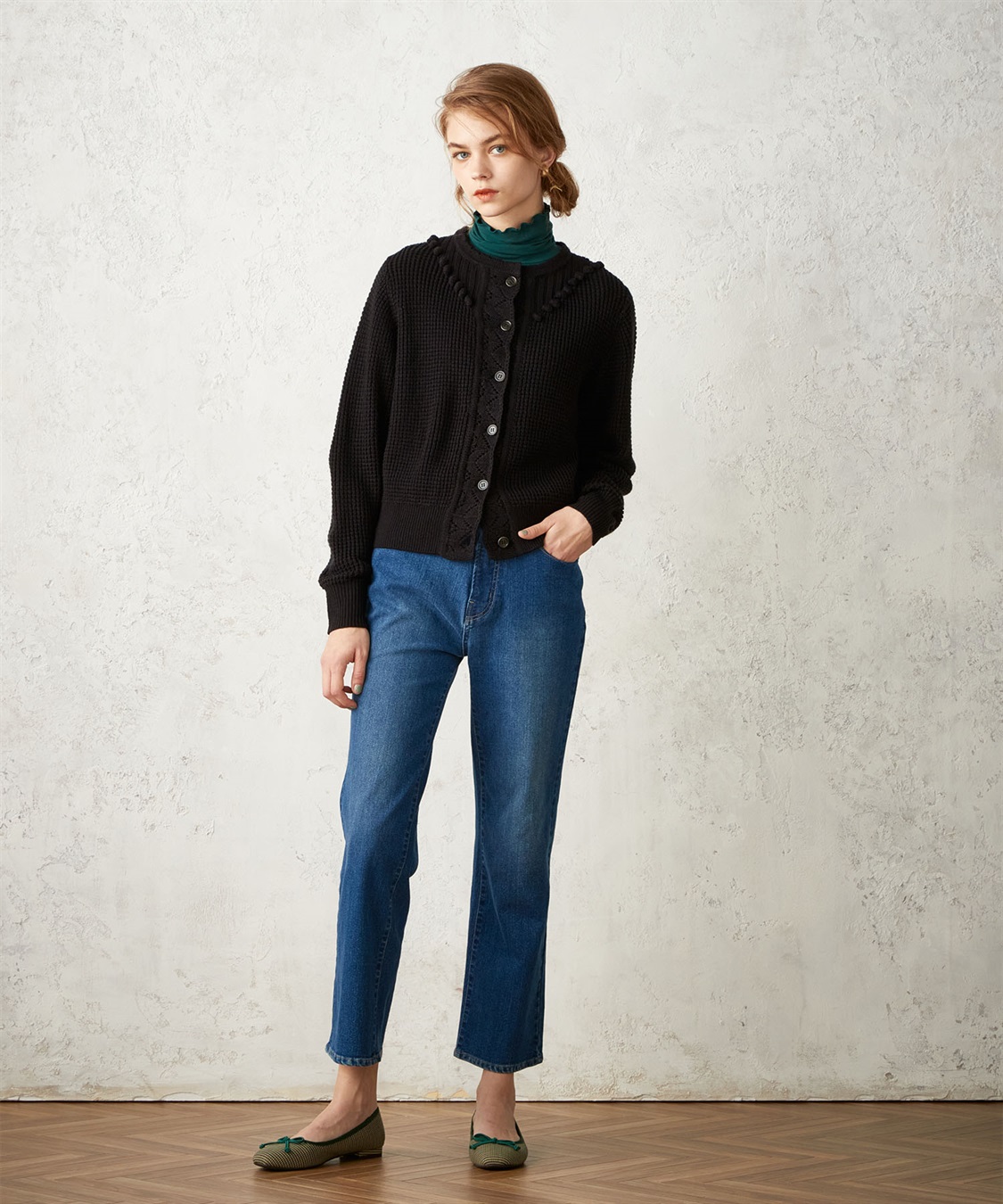RHC ロンハーマン pompom Knit ポンポンニット ハート