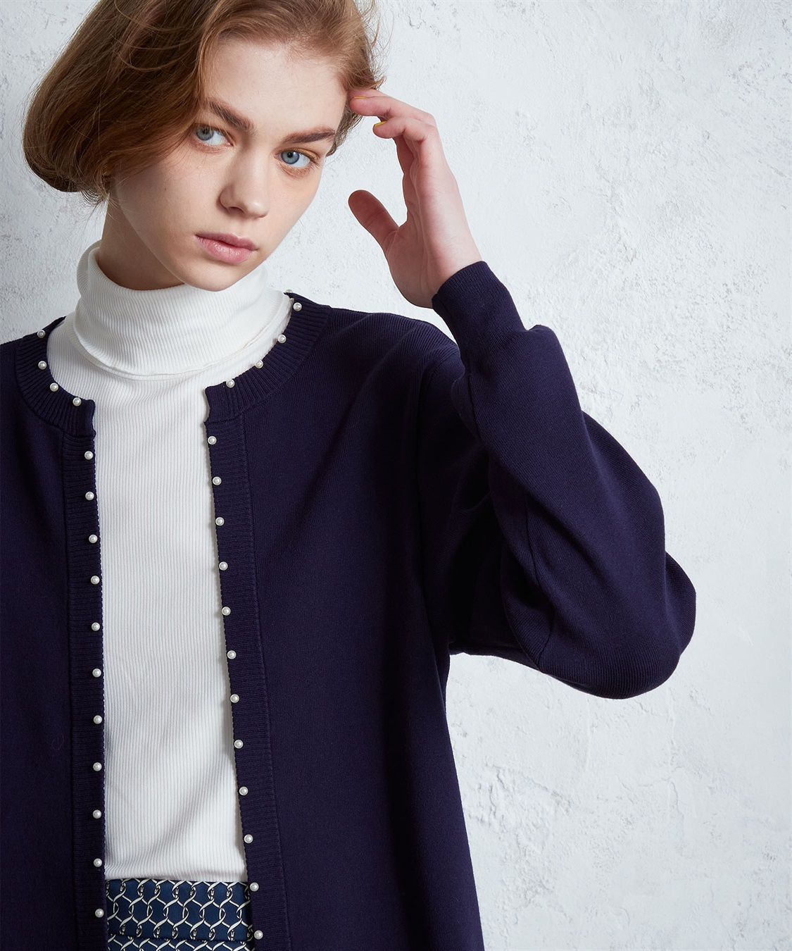 LE SOUK HOLIDAY パールアクセントニットカーディガン_sub_11