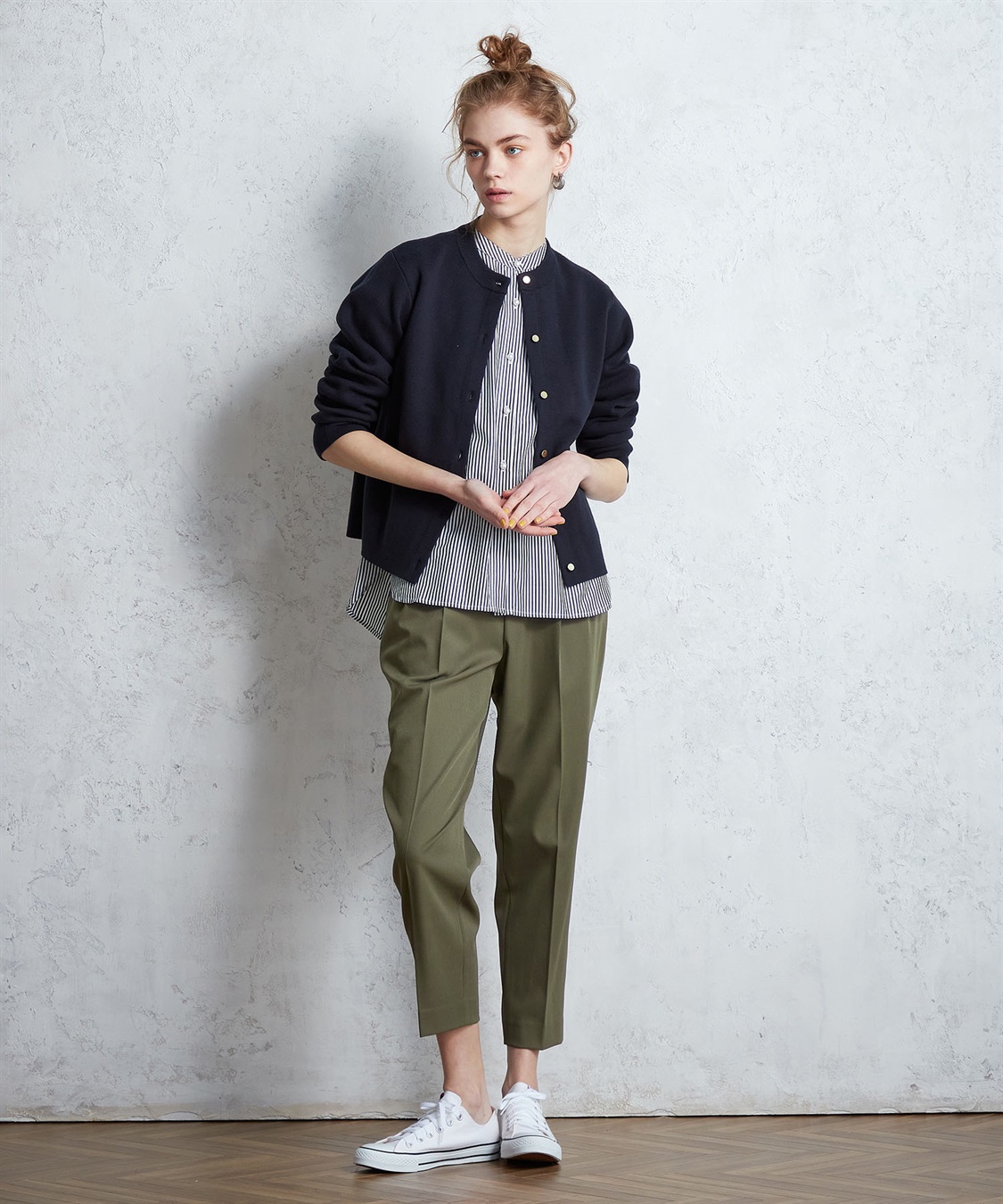 LE SOUK HOLIDAY クルーネックカーディガン_sub_1