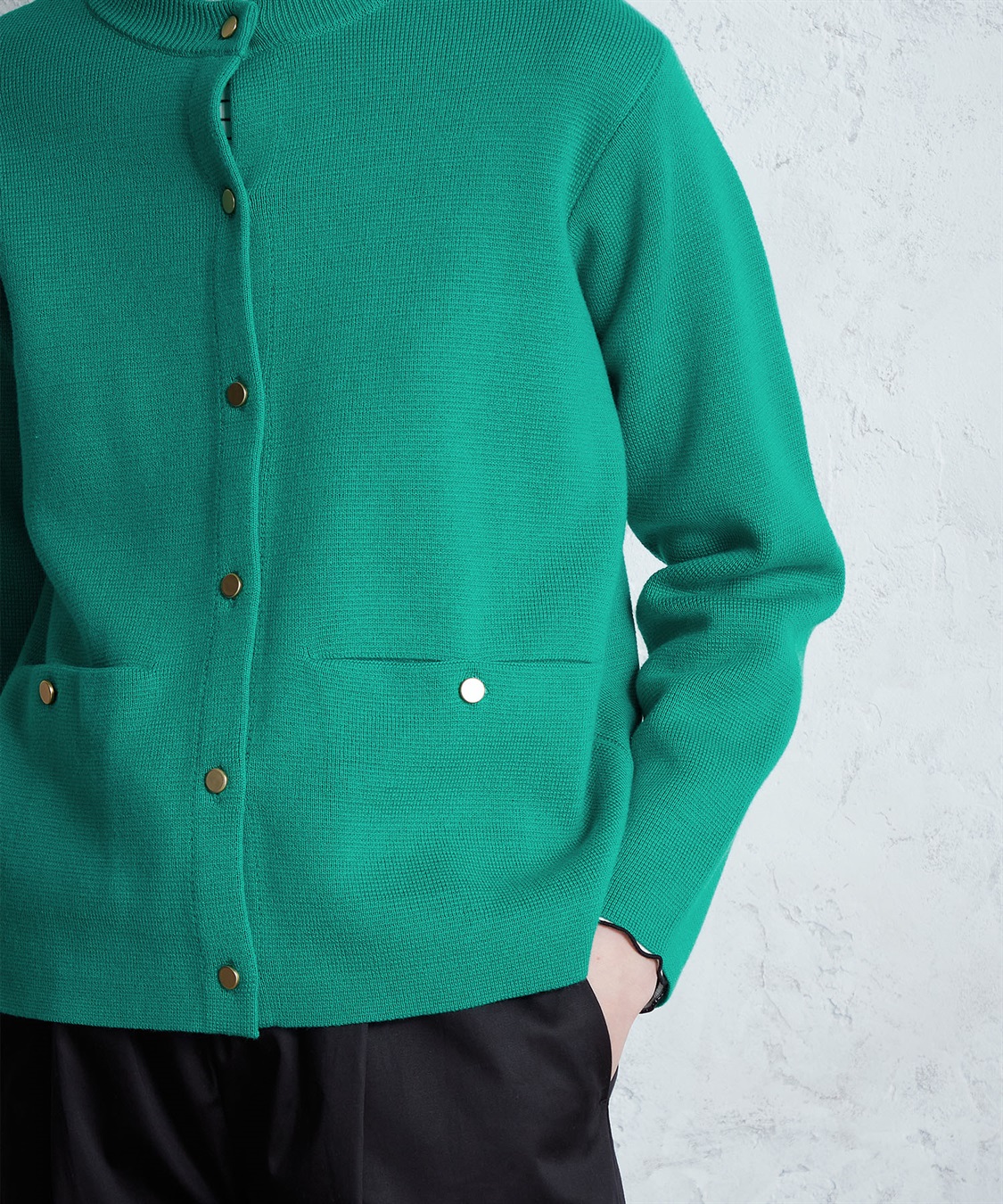 LE SOUK HOLIDAY クルーネックカーディガン_sub_15