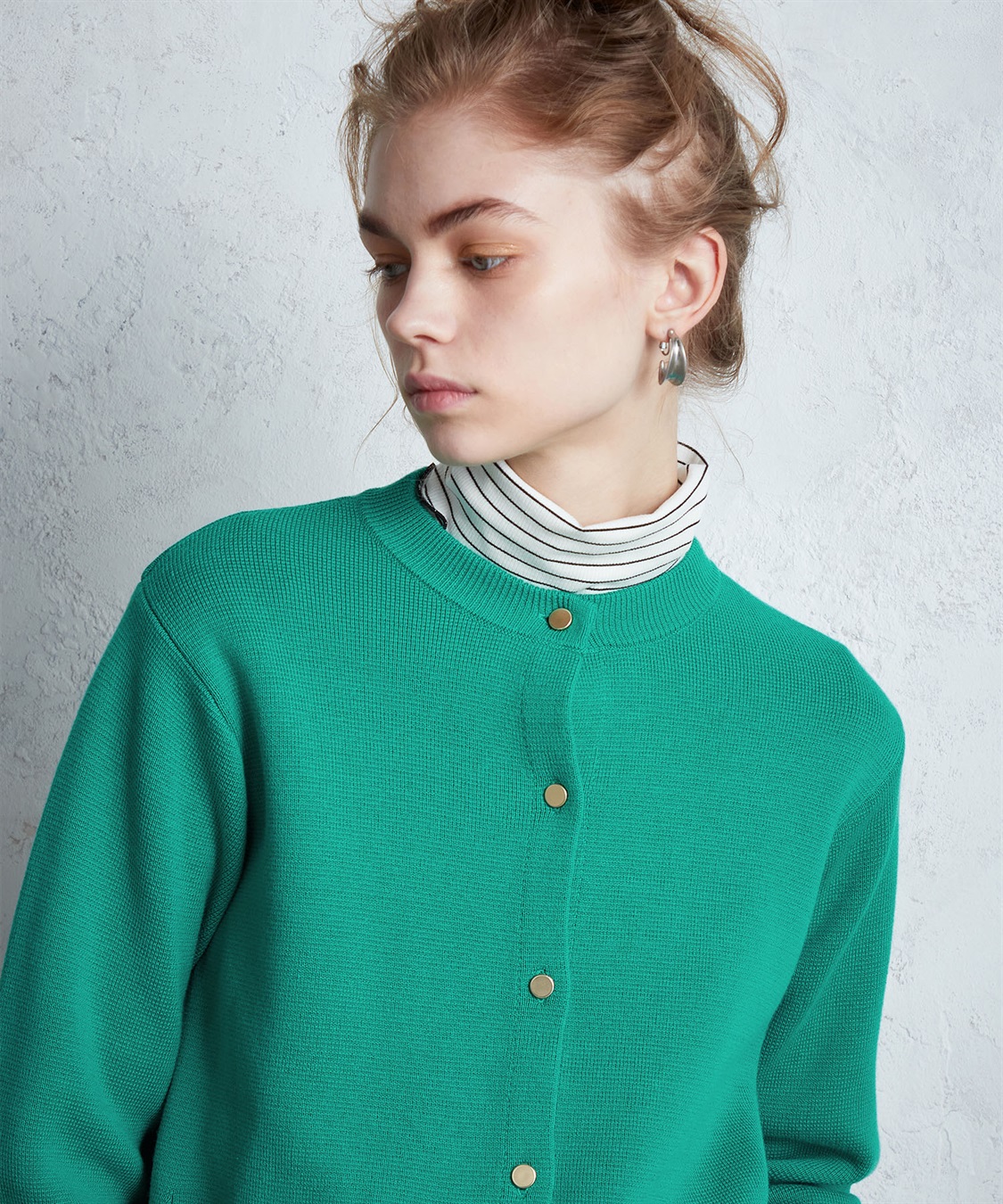 LE SOUK HOLIDAY クルーネックカーディガン_sub_16