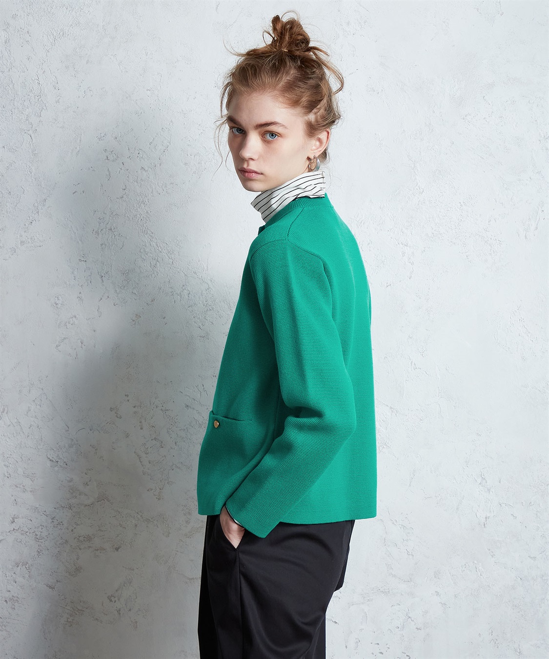 LE SOUK HOLIDAY クルーネックカーディガン_sub_17