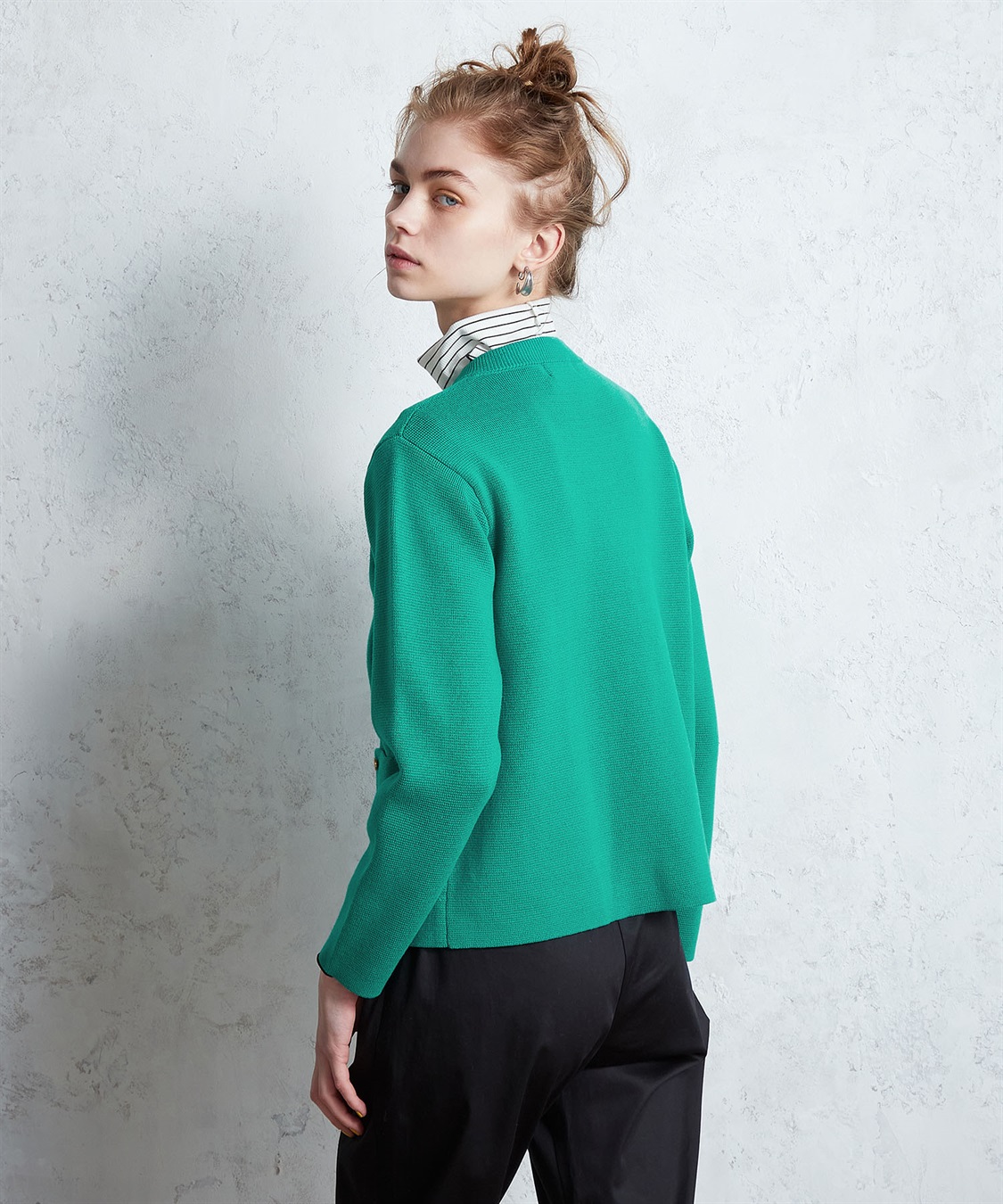 LE SOUK HOLIDAY クルーネックカーディガン_sub_19