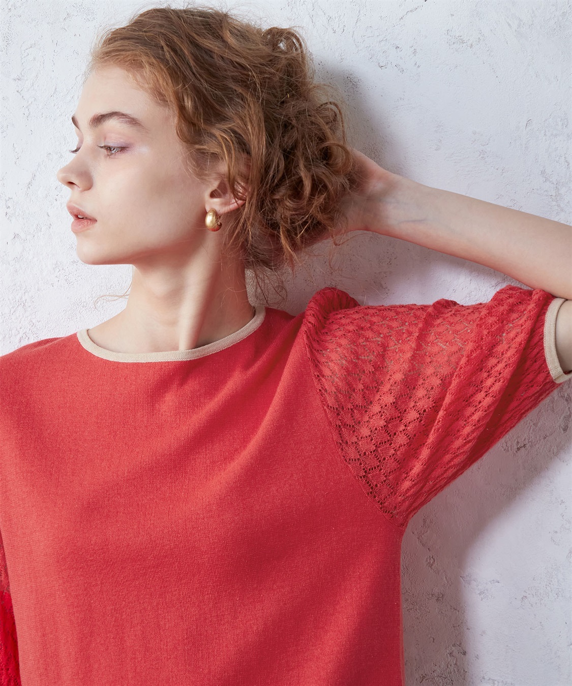 LE SOUK HOLIDAY 切替ニットプルオーバー_sub_6