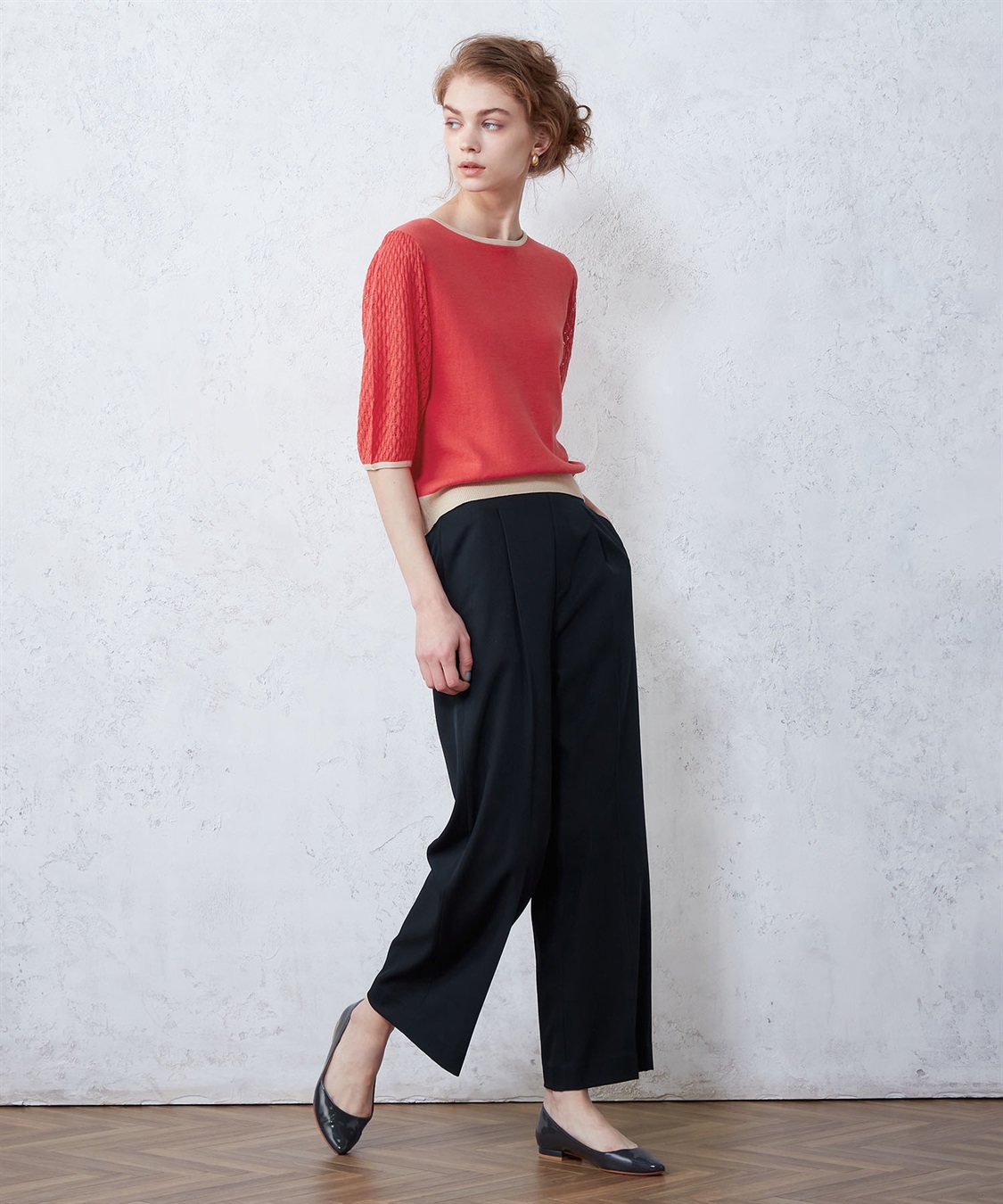 LE SOUK HOLIDAY 切替ニットプルオーバー_sub_9