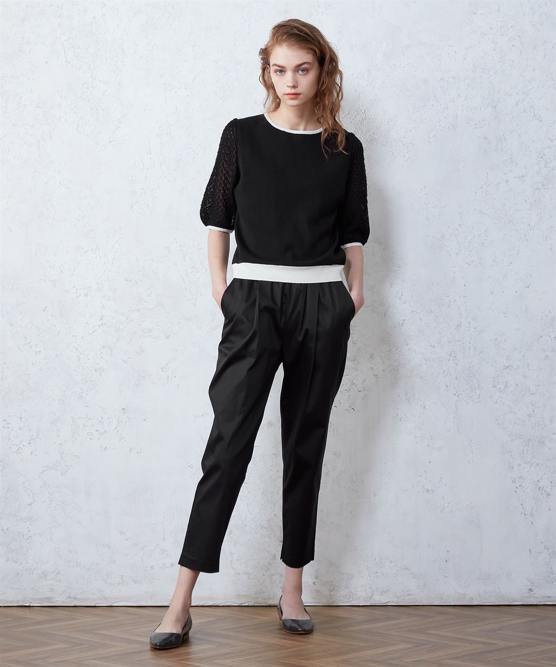 LE SOUK HOLIDAY 切替ニットプルオーバー_sub_13