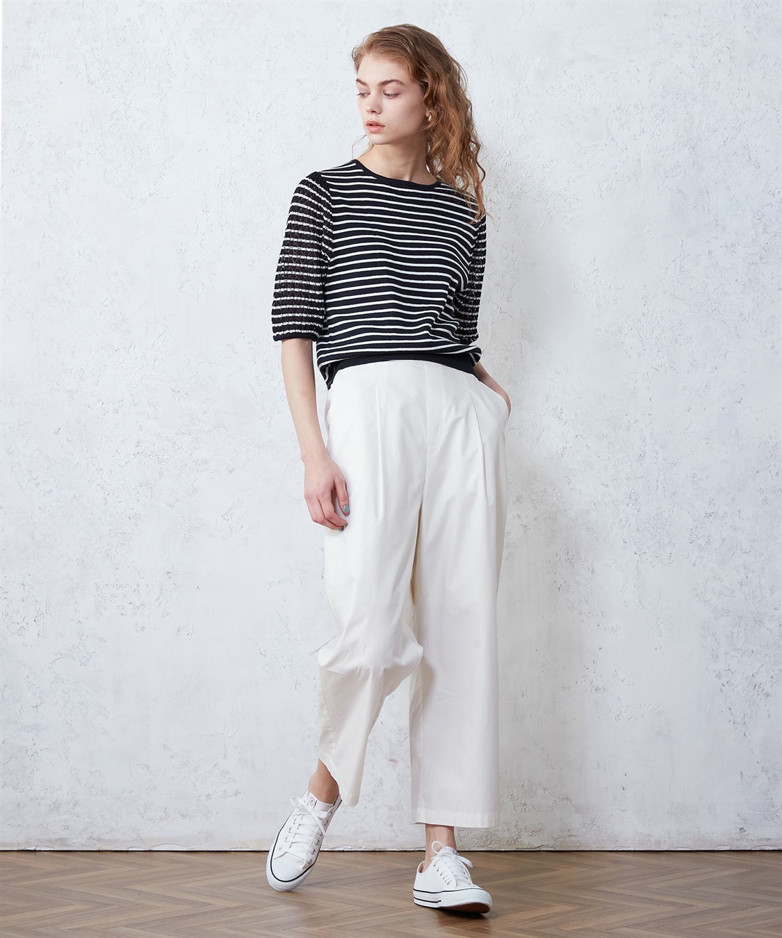 LE SOUK HOLIDAY 切替ニットプルオーバー_sub_15