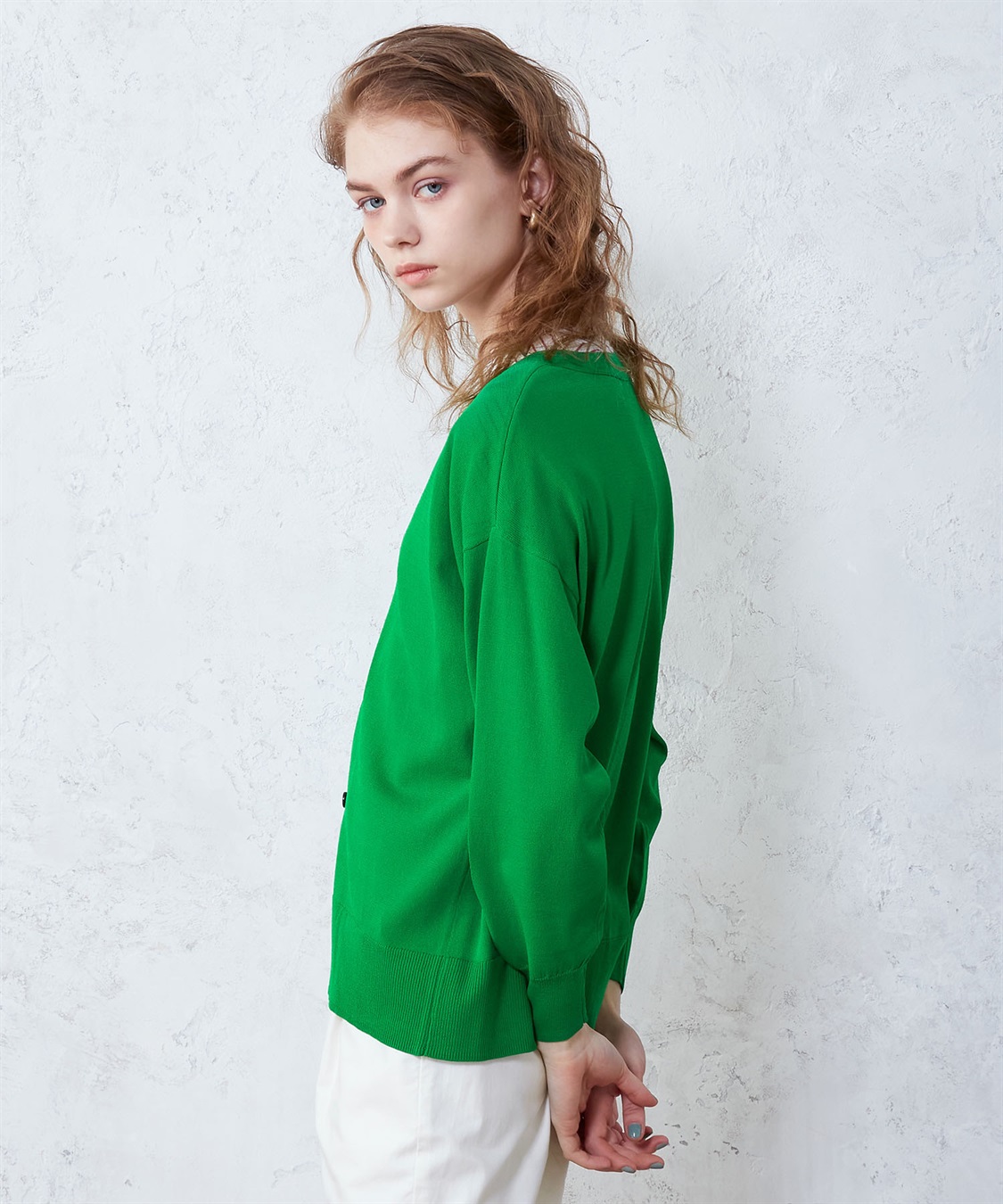 LE SOUK HOLIDAY Vネックカーディガン_sub_4