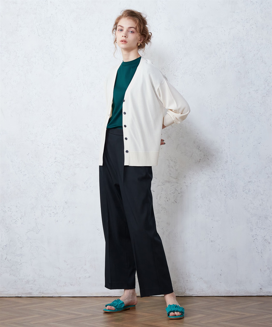 LE SOUK HOLIDAY Vネックカーディガン_sub_12