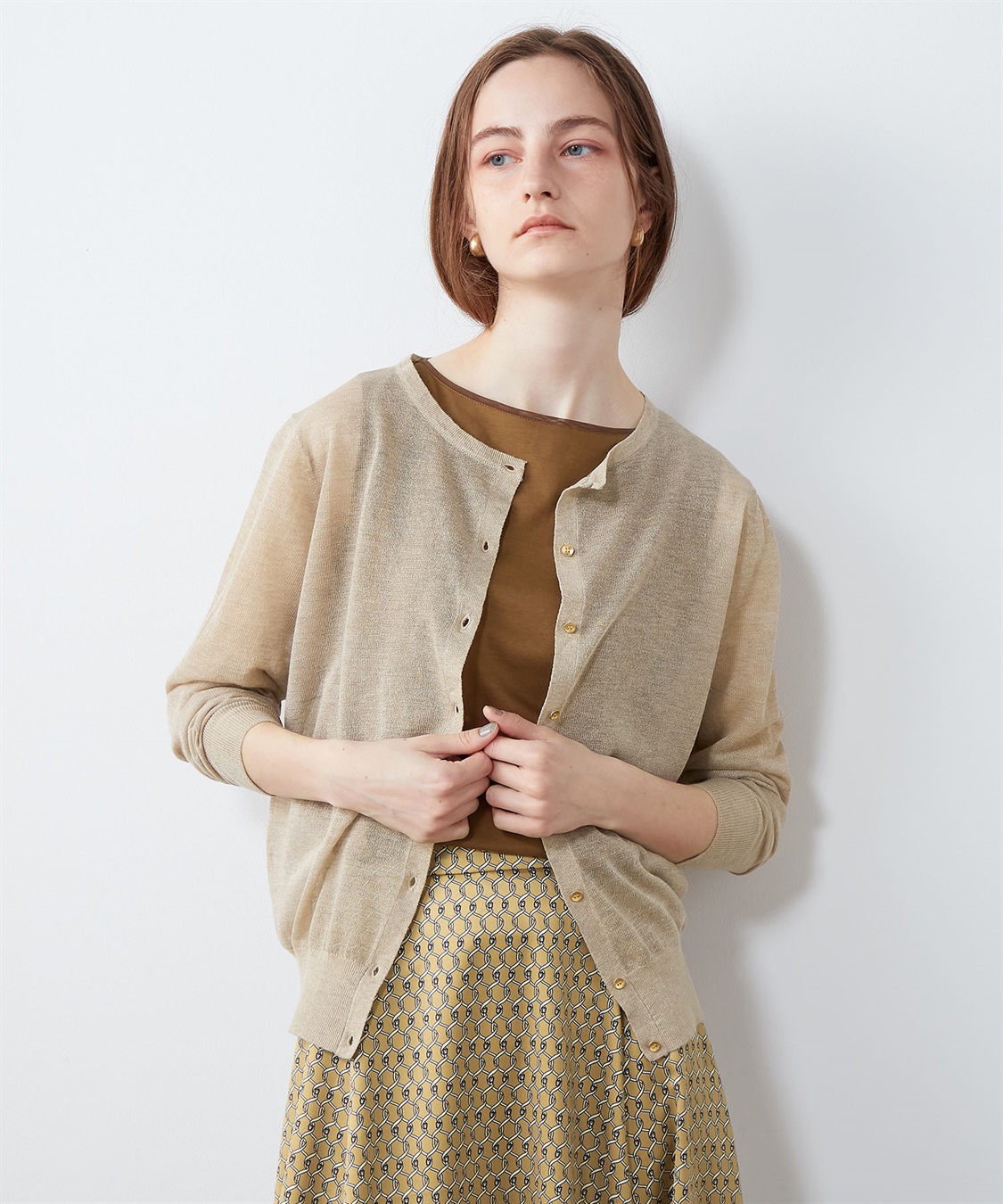 LE SOUK HOLIDAY シアーカーディガン_sub_16