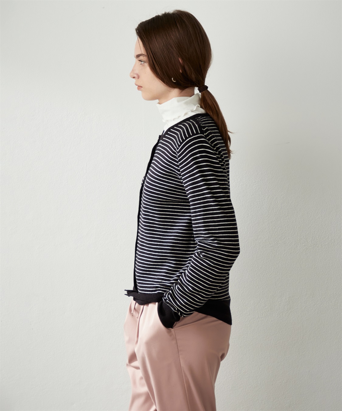 LE SOUK HOLIDAY 金ボタンカーディガン_sub_3