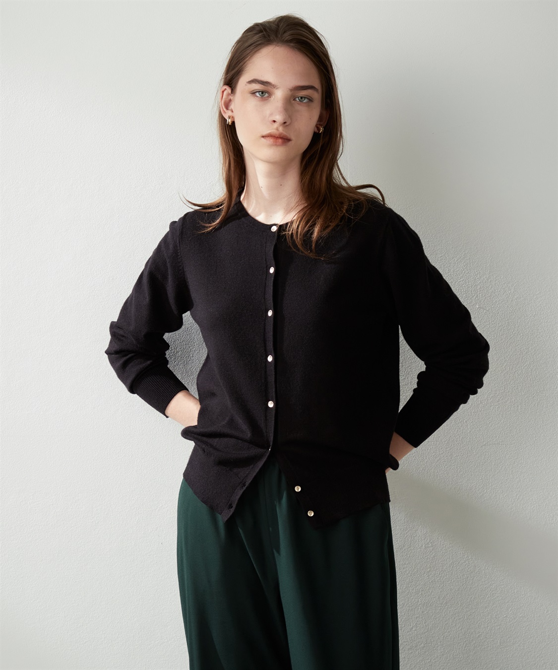 LE SOUK HOLIDAY 金ボタンカーディガン_sub_13