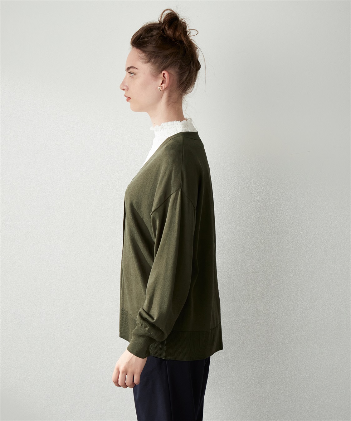 LE SOUK HOLIDAY Vネックカーディガン_sub_1