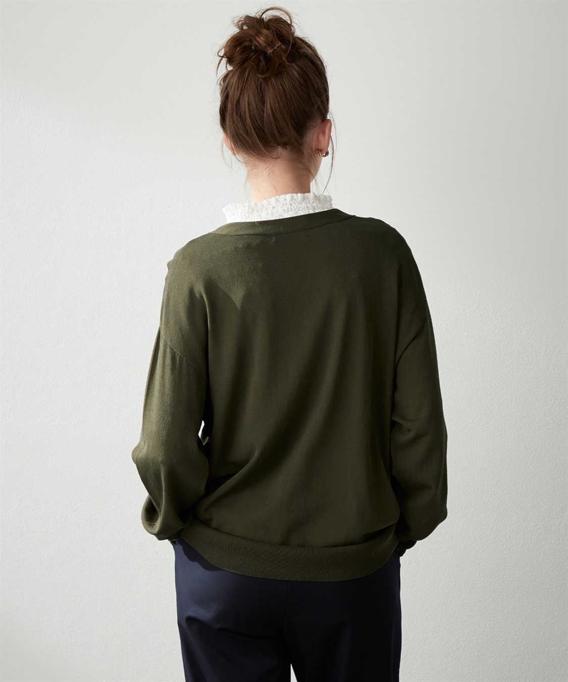 LE SOUK HOLIDAY Vネックカーディガン_sub_3