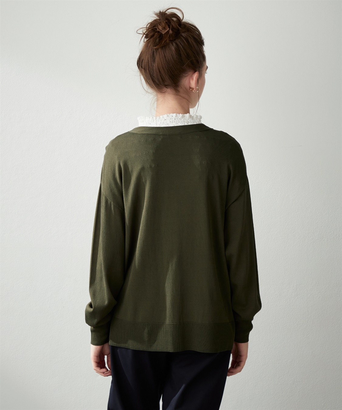 LE SOUK HOLIDAY Vネックカーディガン_sub_4