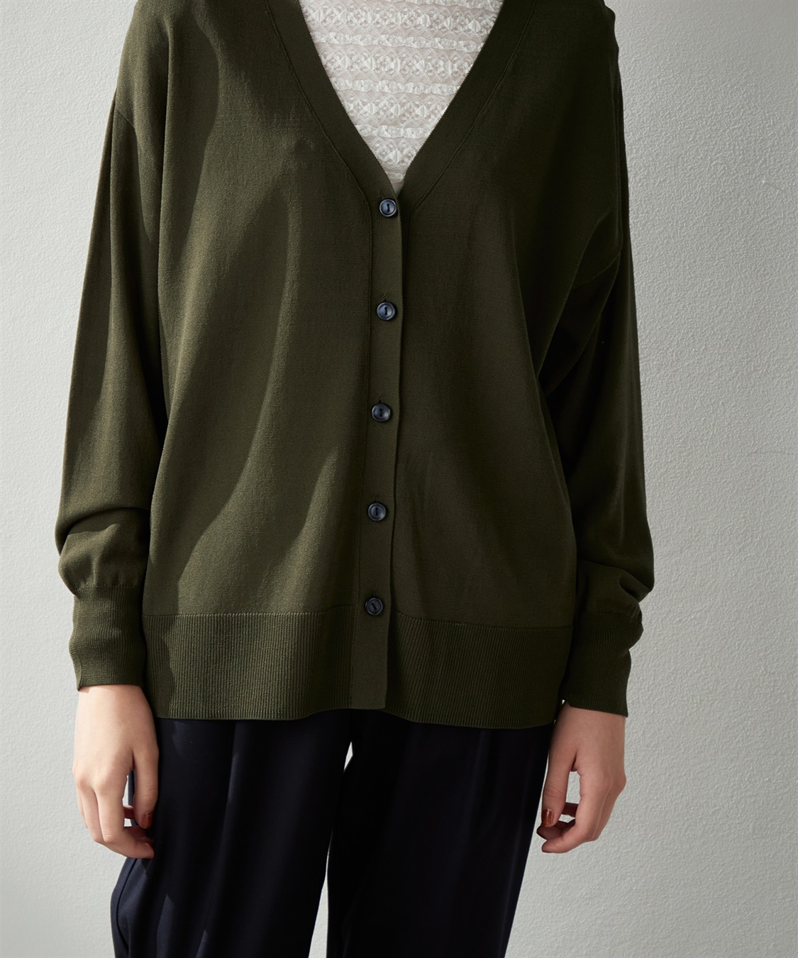 LE SOUK HOLIDAY Vネックカーディガン_sub_6