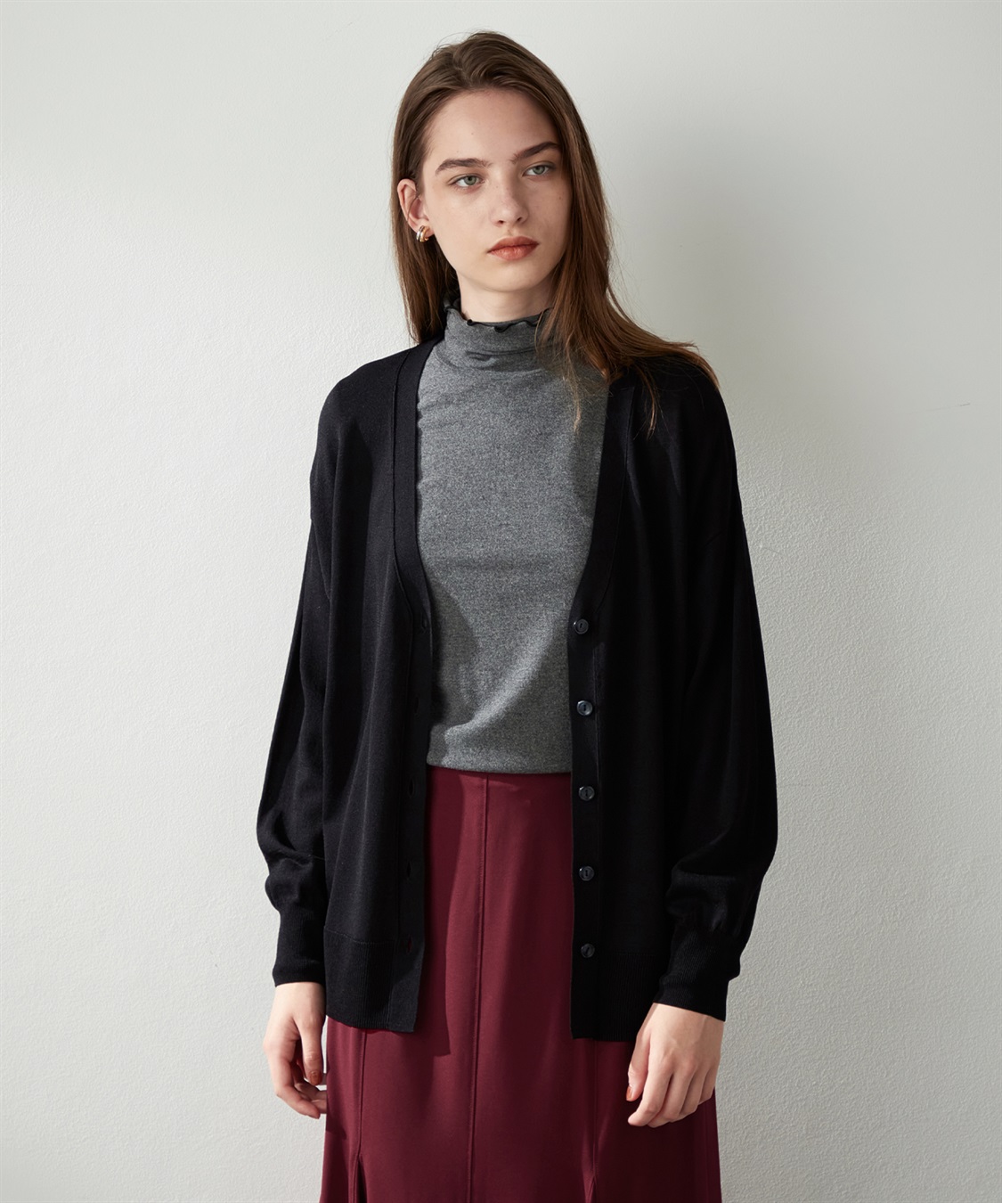 LE SOUK HOLIDAY Vネックカーディガン_sub_12