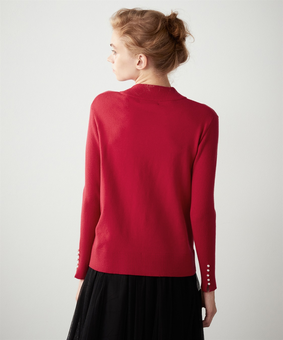 LE SOUK HOLIDAY パール付ニットプルオーバー_sub_4