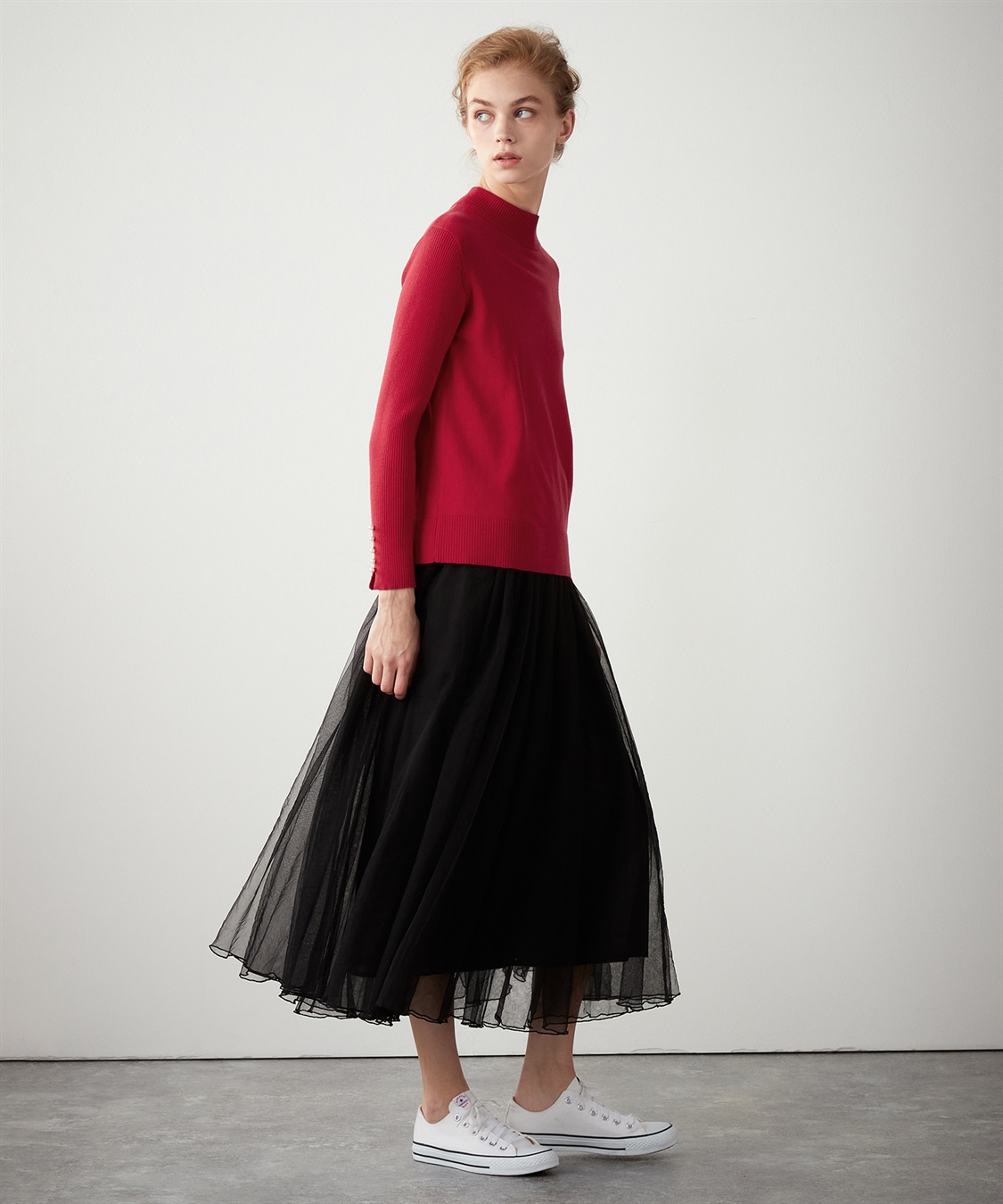 LE SOUK HOLIDAY パール付ニットプルオーバー_sub_7