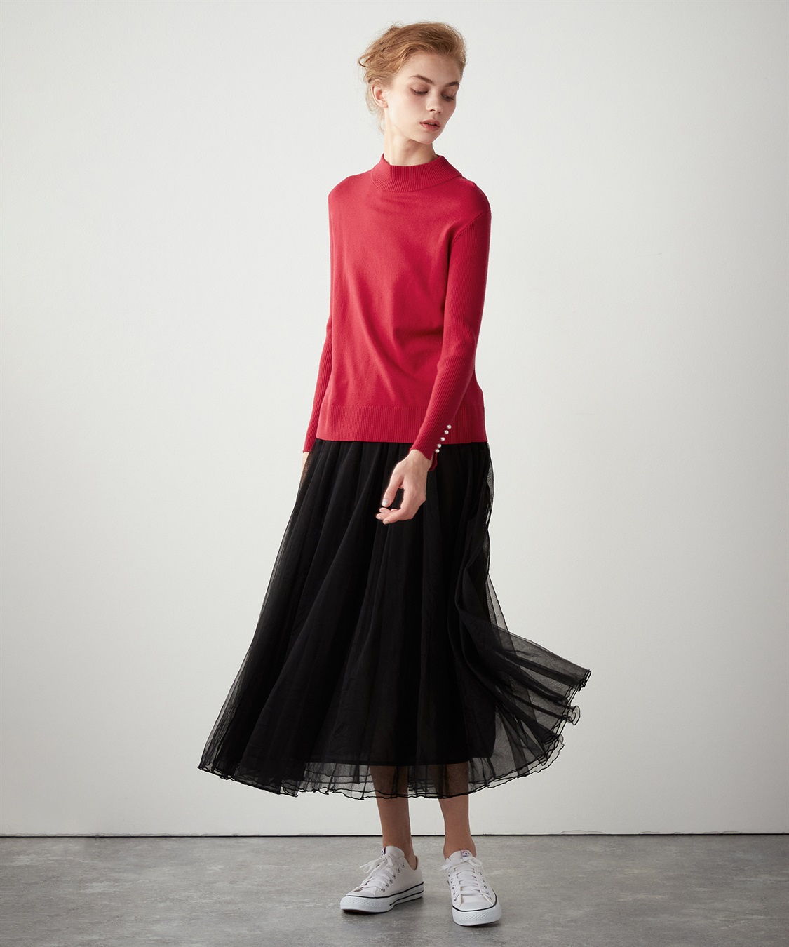 LE SOUK HOLIDAY パール付ニットプルオーバー_sub_8