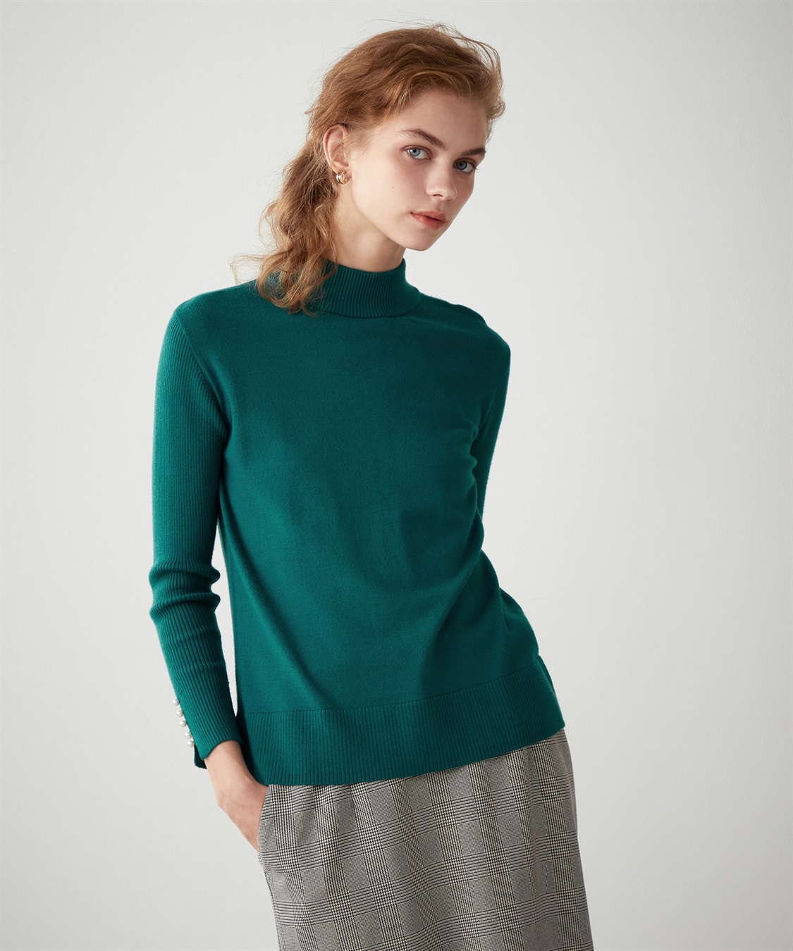 LE SOUK HOLIDAY パール付ニットプルオーバー_sub_15