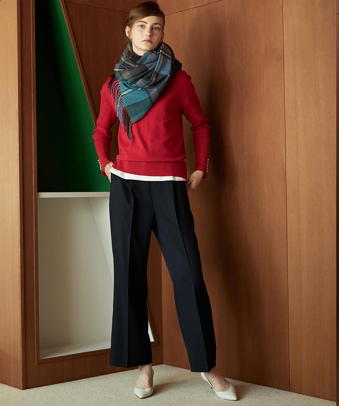 LE SOUK HOLIDAY パール付ニットプルオーバー_sub_18