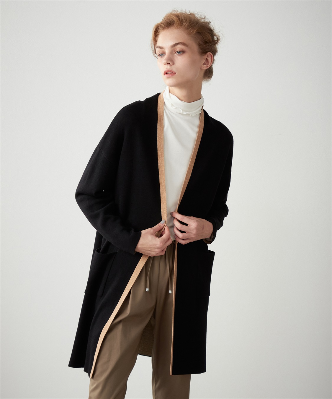 セオリー 18AW コーディガン ダブルフェイス S