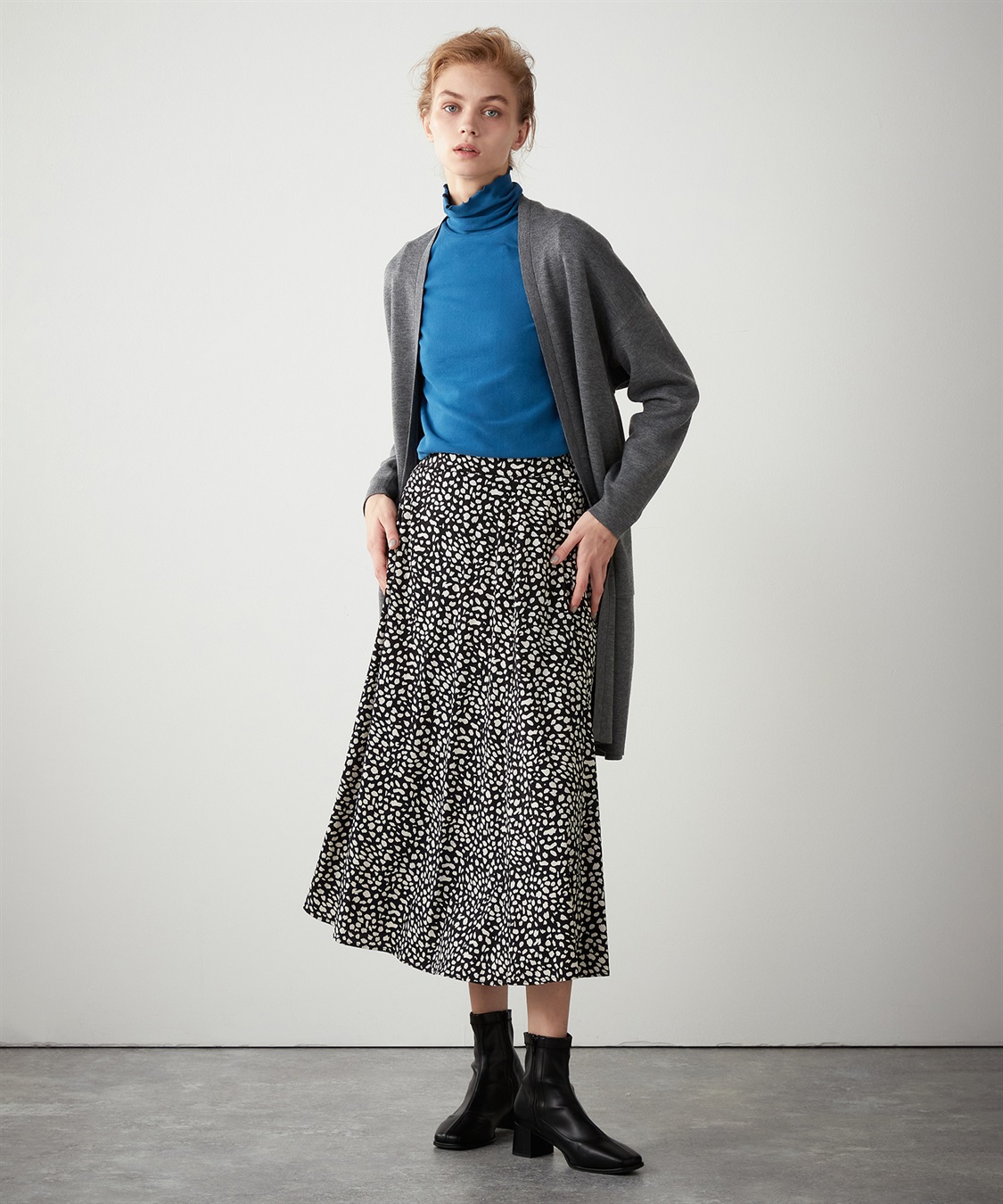 LE SOUK HOLIDAY Wフェイスコーディガン_sub_9