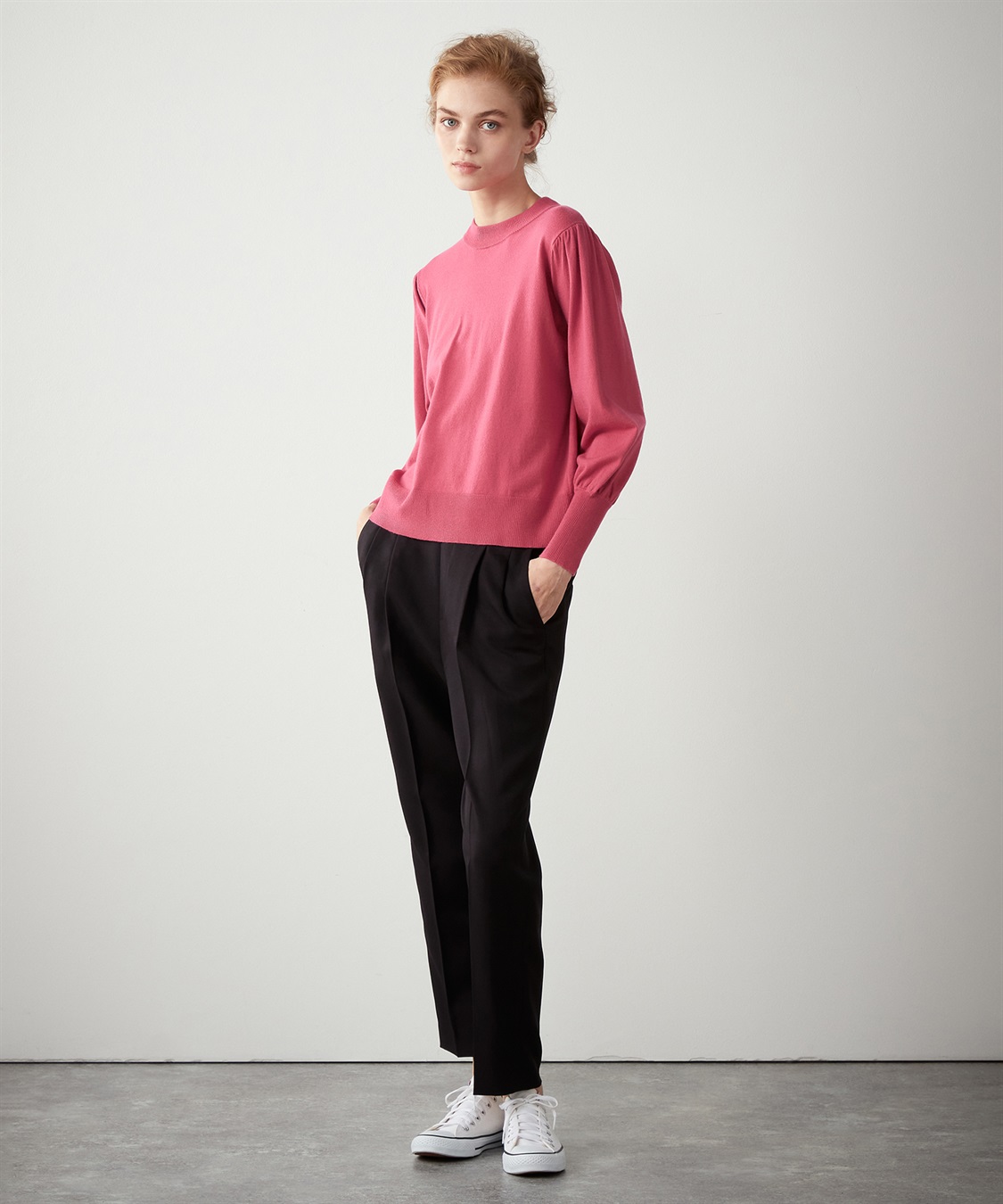 LE SOUK HOLIDAY モックネックニットプルオーバー_sub_7