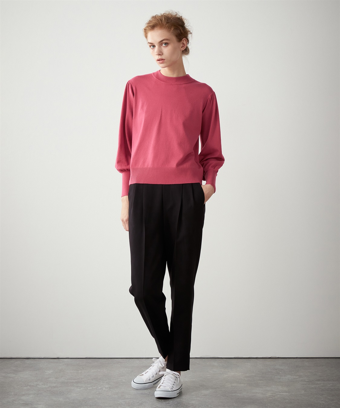 LE SOUK HOLIDAY モックネックニットプルオーバー_sub_8