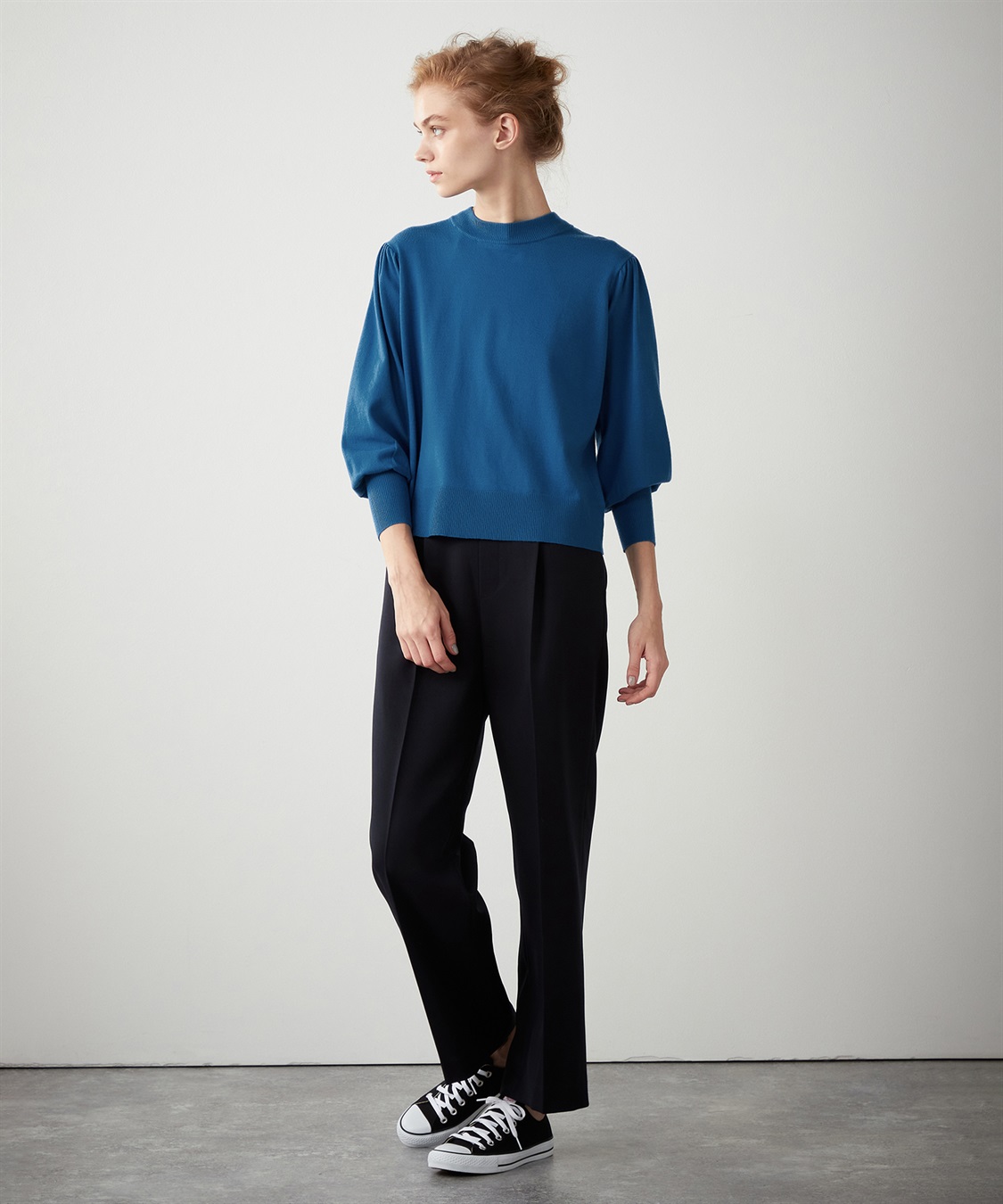 LE SOUK HOLIDAY モックネックニットプルオーバー_sub_11