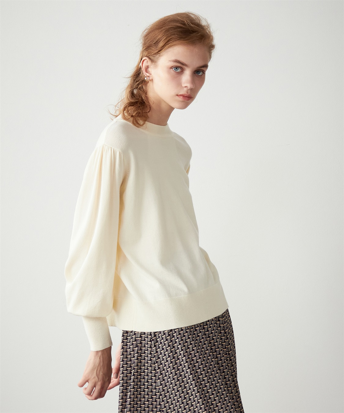 LE SOUK HOLIDAY モックネックニットプルオーバー_sub_18