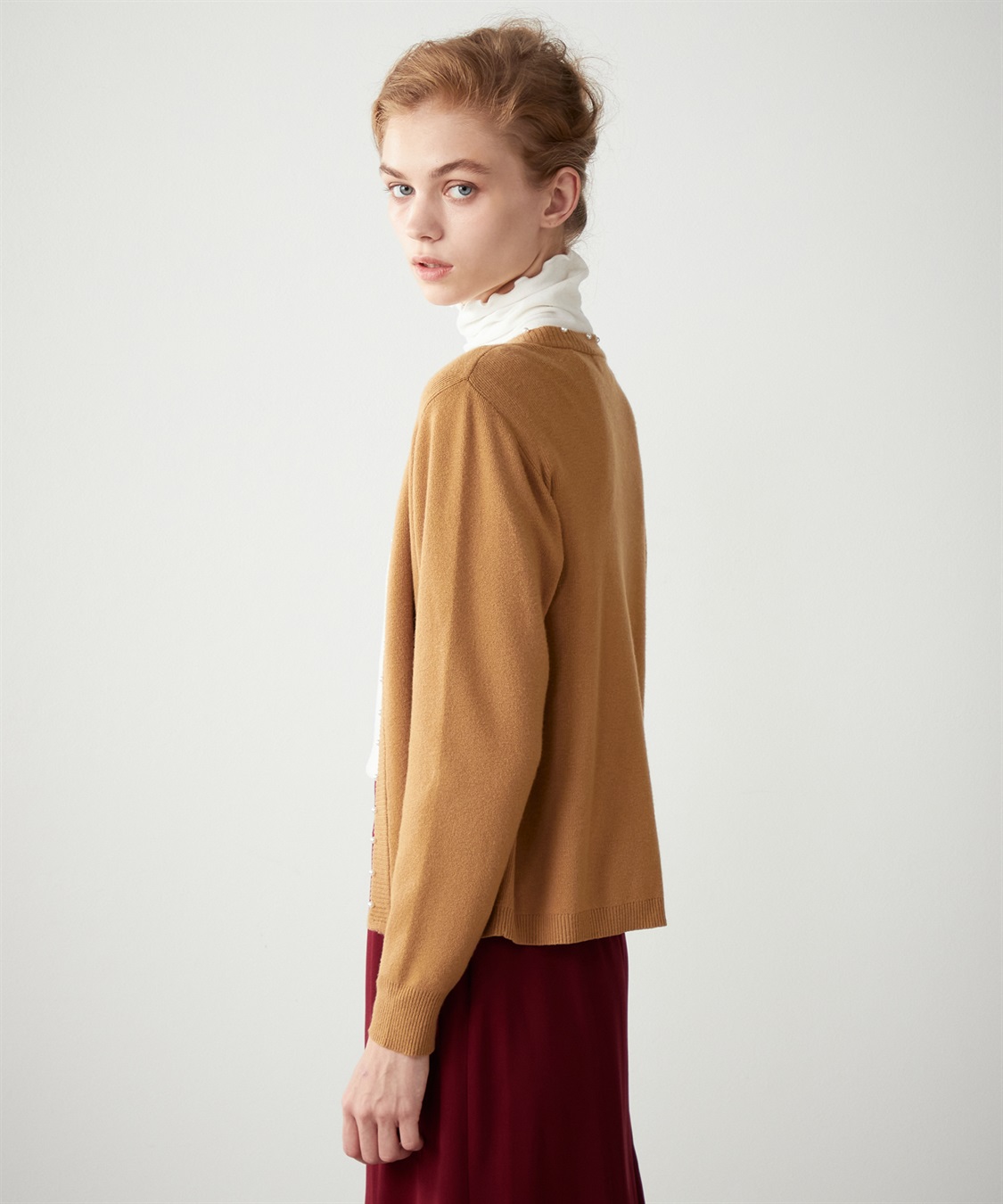 LE SOUK HOLIDAY パールボタンニットカーディガン_sub_1