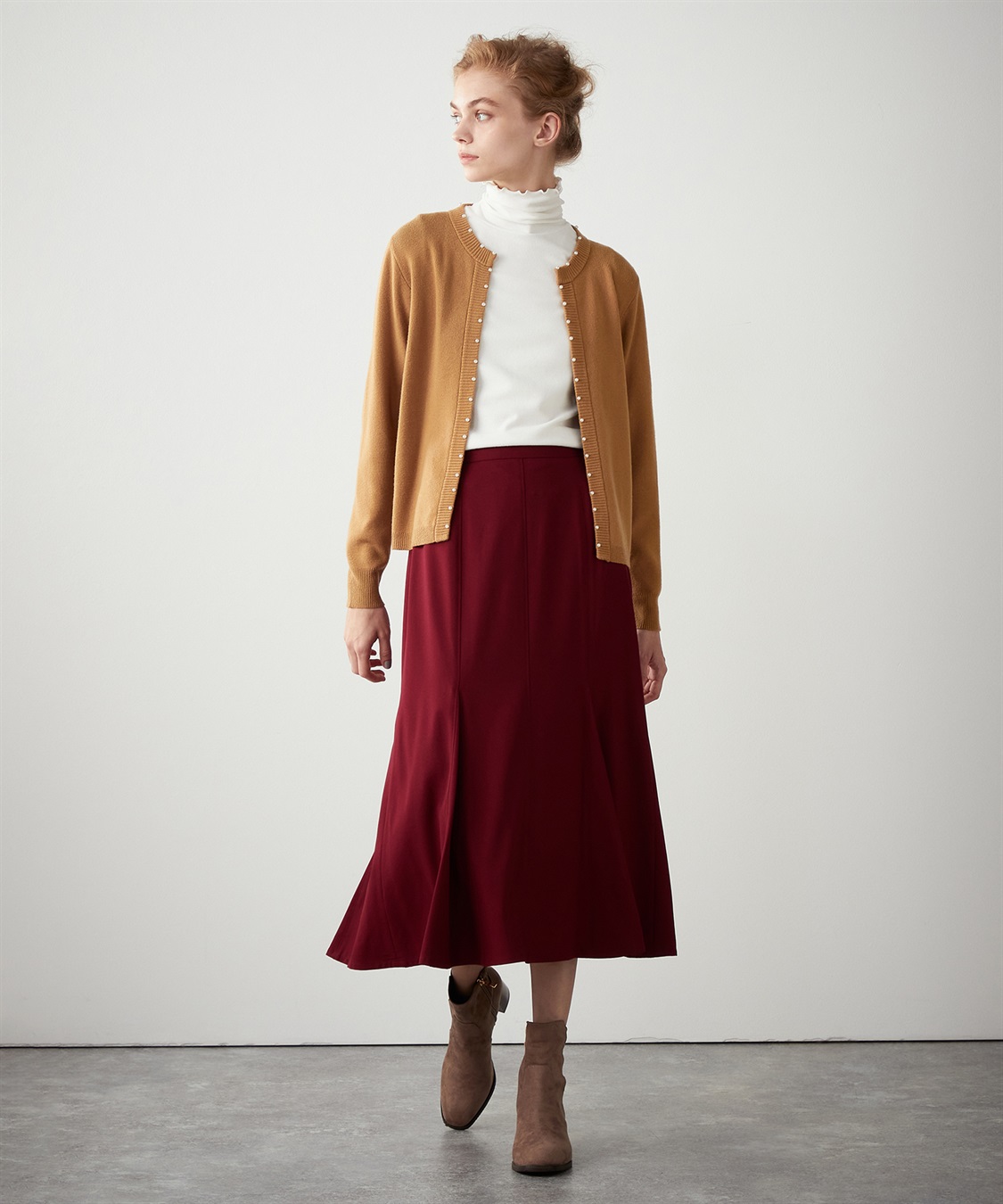 LE SOUK HOLIDAY パールボタンニットカーディガン_sub_7