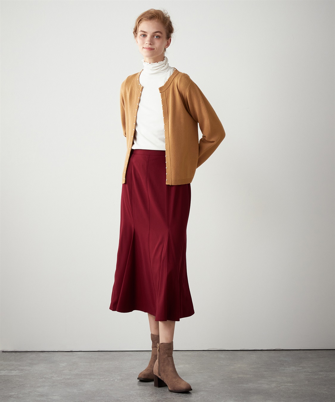 LE SOUK HOLIDAY パールボタンニットカーディガン_sub_8