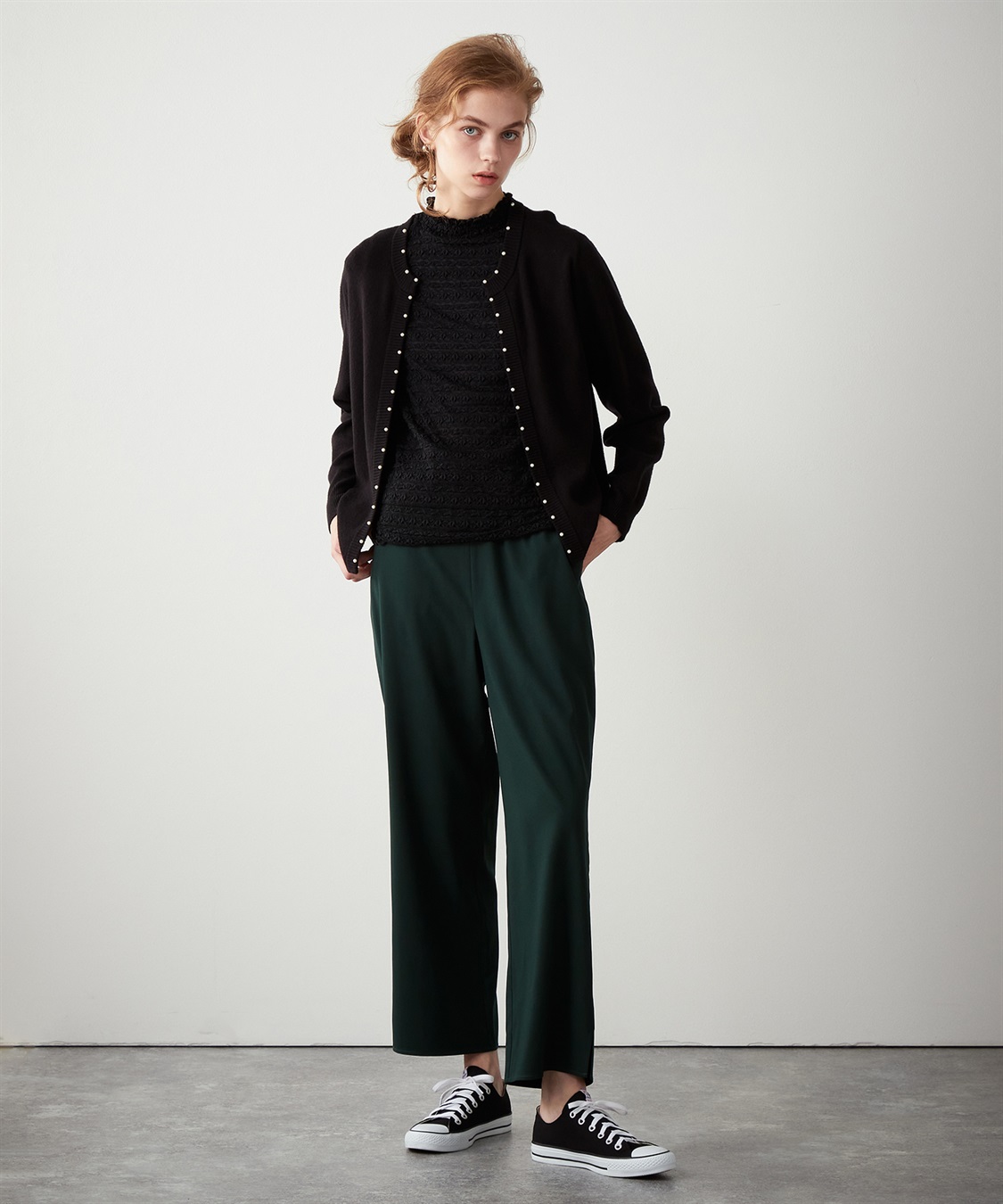 LE SOUK HOLIDAY パールボタンニットカーディガン_sub_10