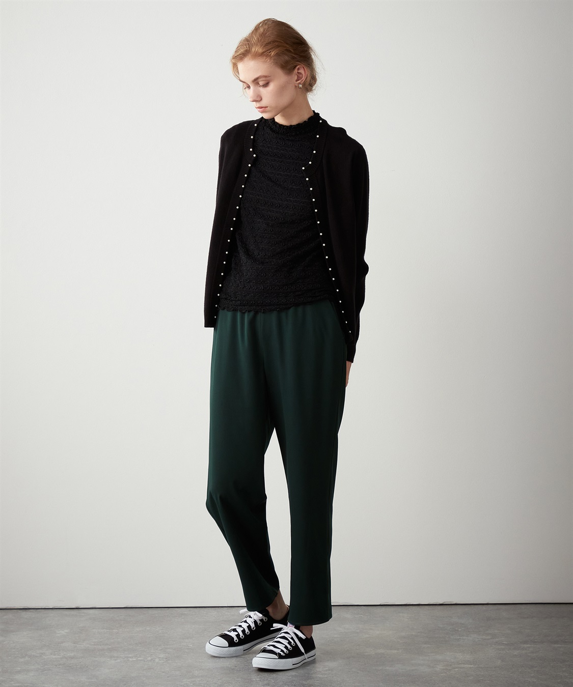 LE SOUK HOLIDAY パールボタンニットカーディガン_sub_11