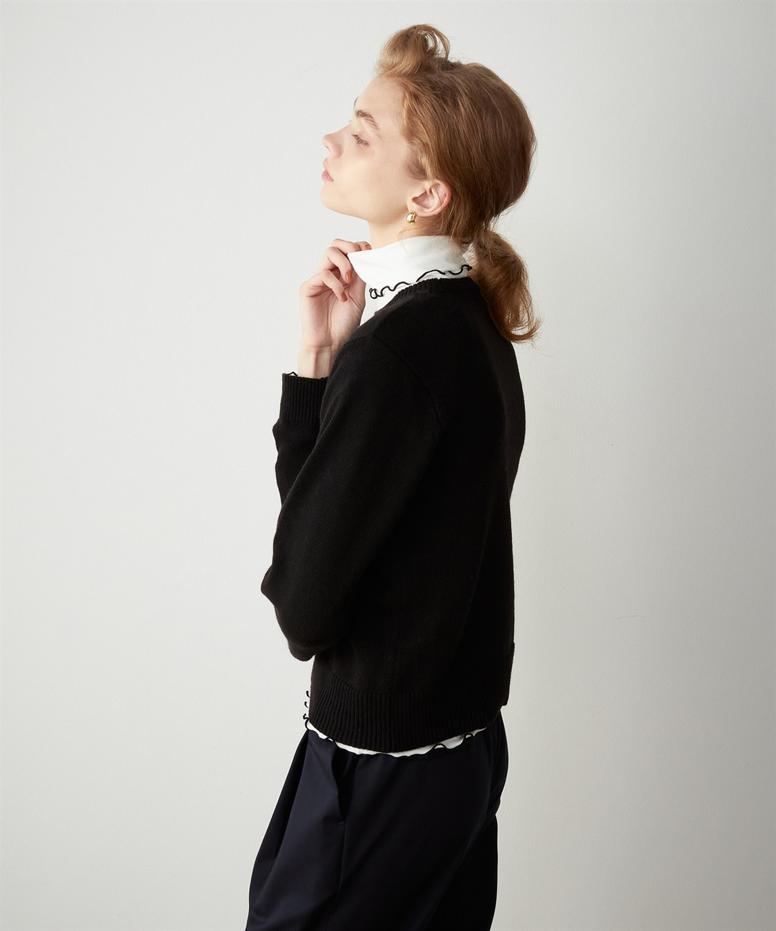 LE SOUK HOLIDAY ロゴニットプルオーバー_sub_1