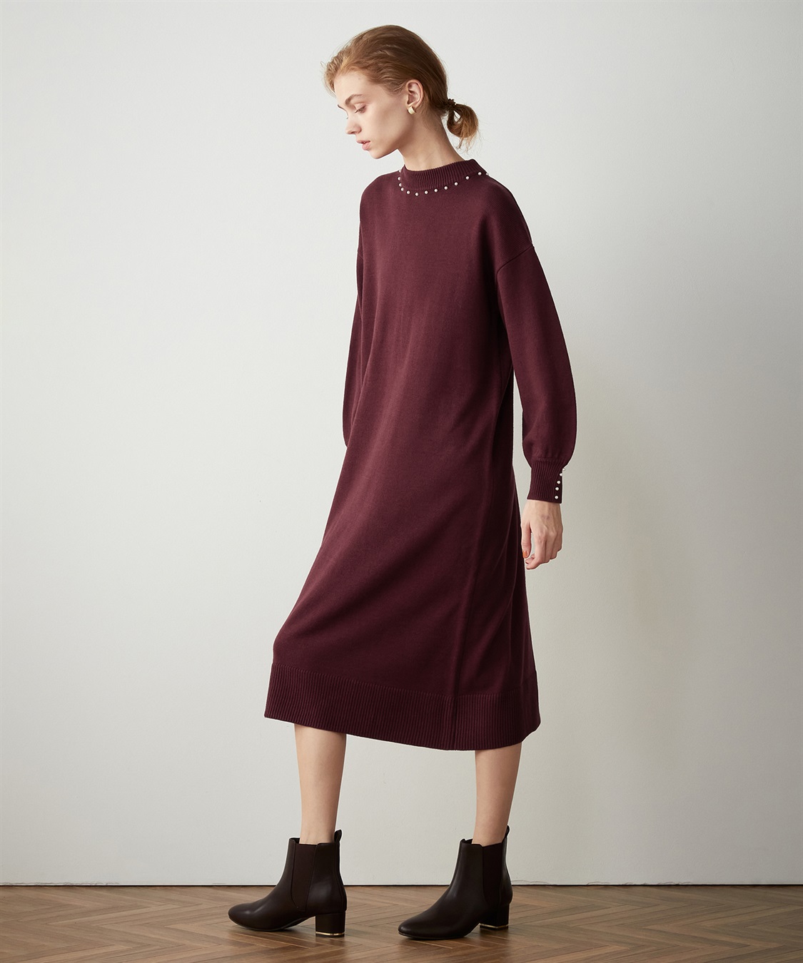 LE SOUK HOLIDAY パール付きワンピース_sub_2