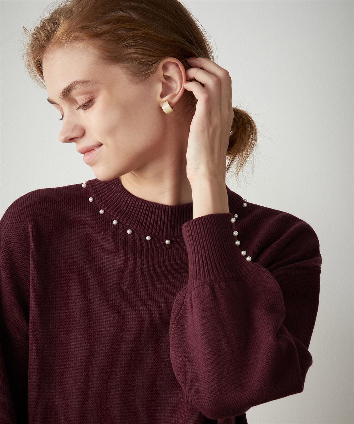 LE SOUK HOLIDAY パール付きワンピース_sub_5