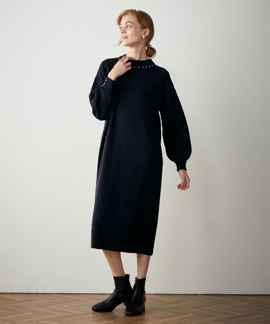 LE SOUK HOLIDAY パール付きワンピース_sub_6