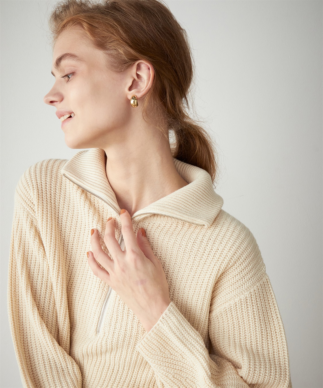 LE SOUK HOLIDAY ジッププルオーバー_sub_4