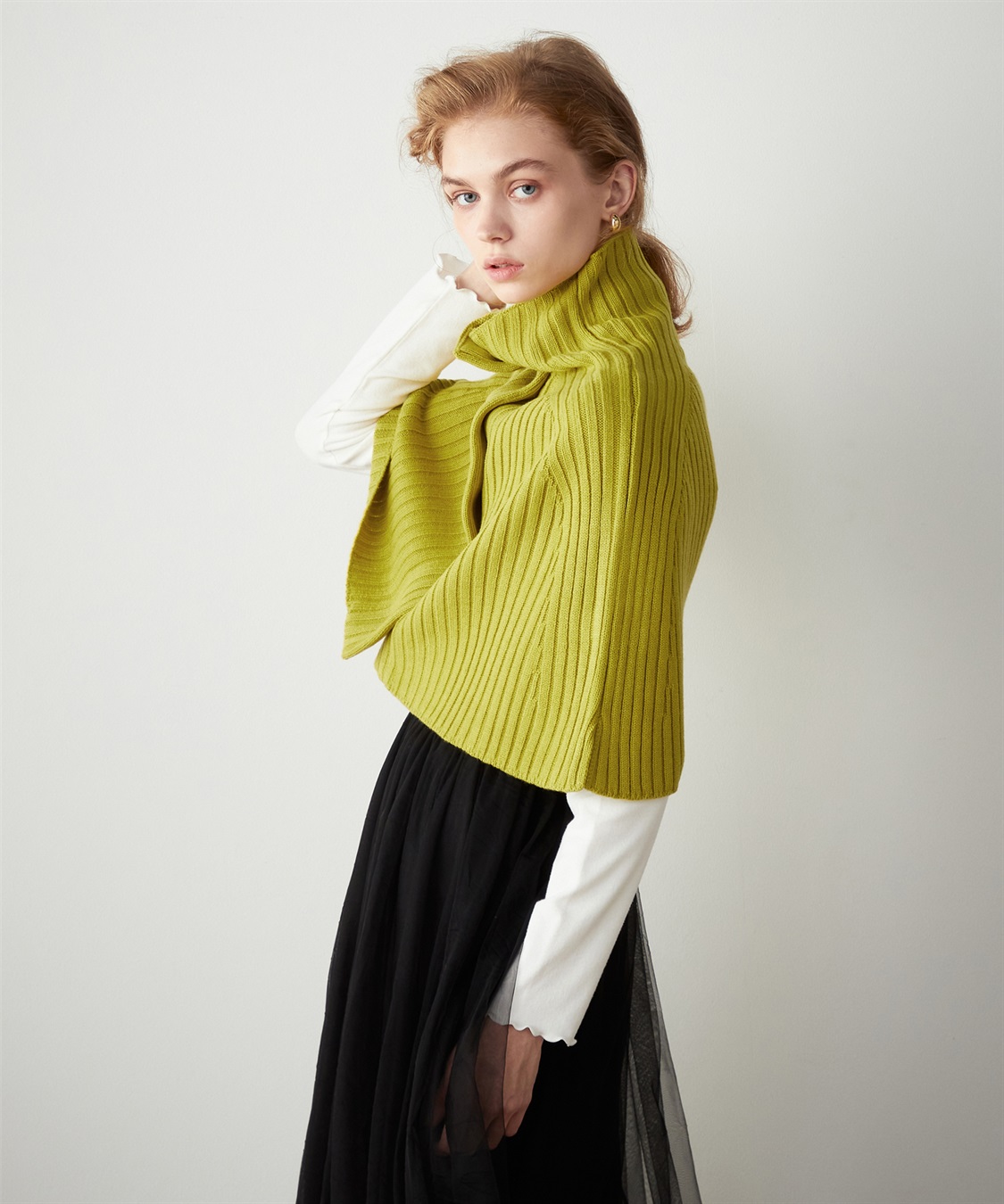 LE SOUK HOLIDAY ニットポンチョ_sub_4